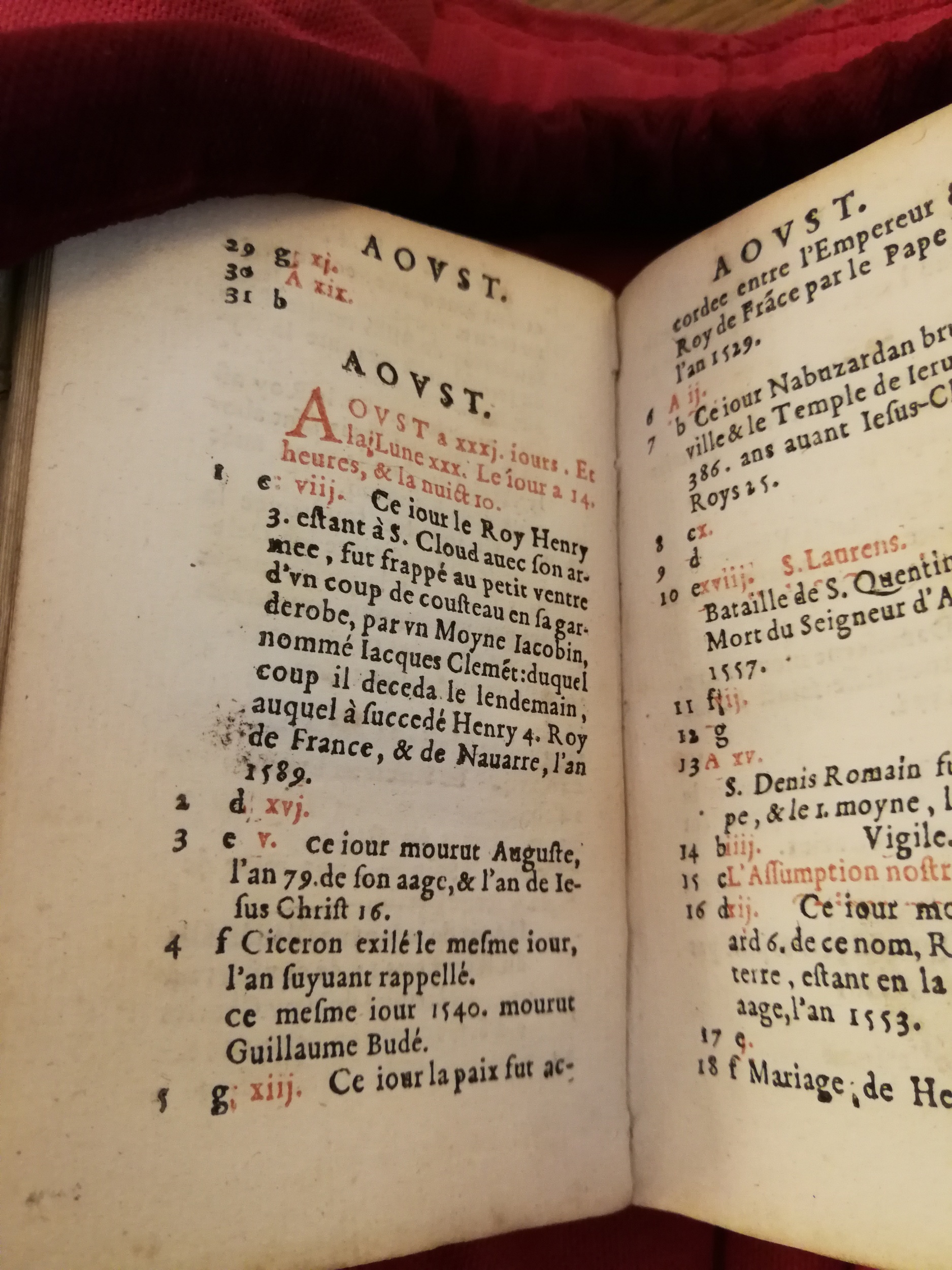 1598 - Barthélemy Macé - Trésor des prières, oraisons et instructions chrétiennes - Bibliothèque Sainte-Geneviève