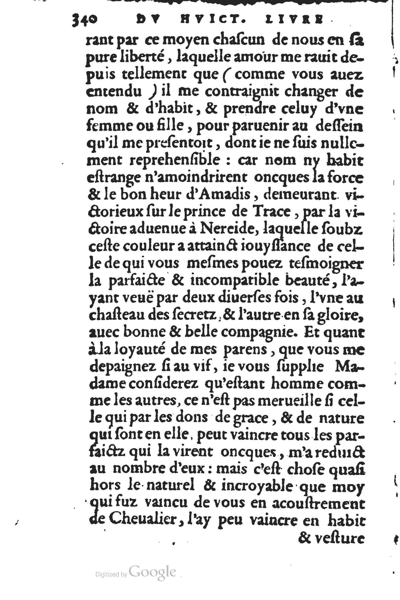 1560 - Jean d’Ogerolles et Gabriel Cotier Lyon - Trésor des Amadis - BSB Munich