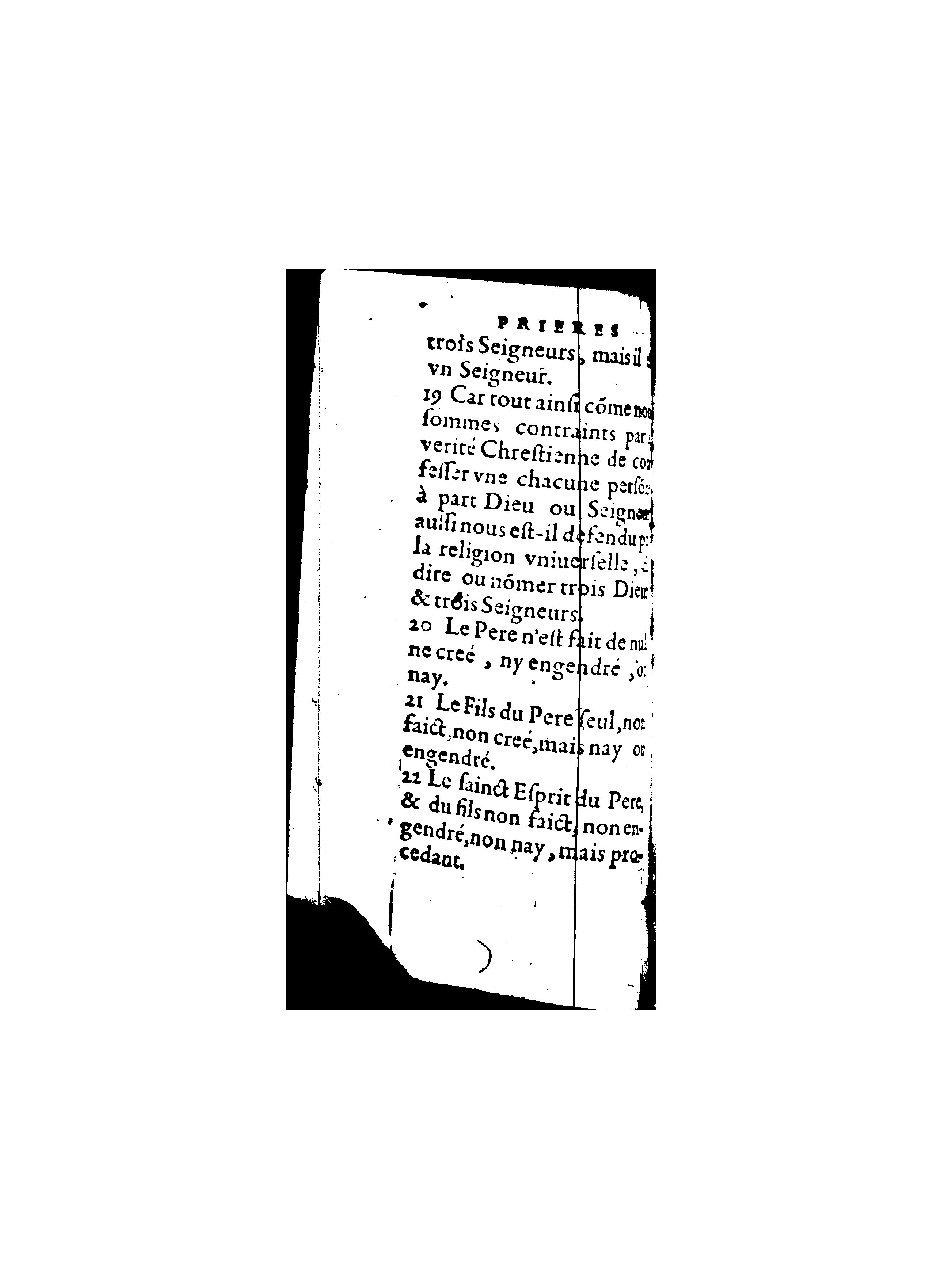 1596 - Guillaume Auvray - Trésor des prières, oraisons et instructions chrétiennes - BnF