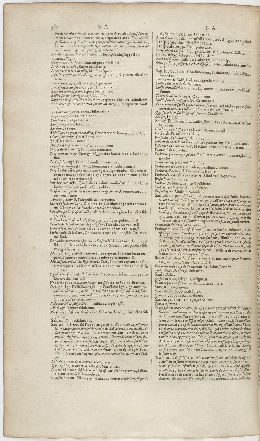 1606 - David Douceur - Trésor de la langue française - BnF