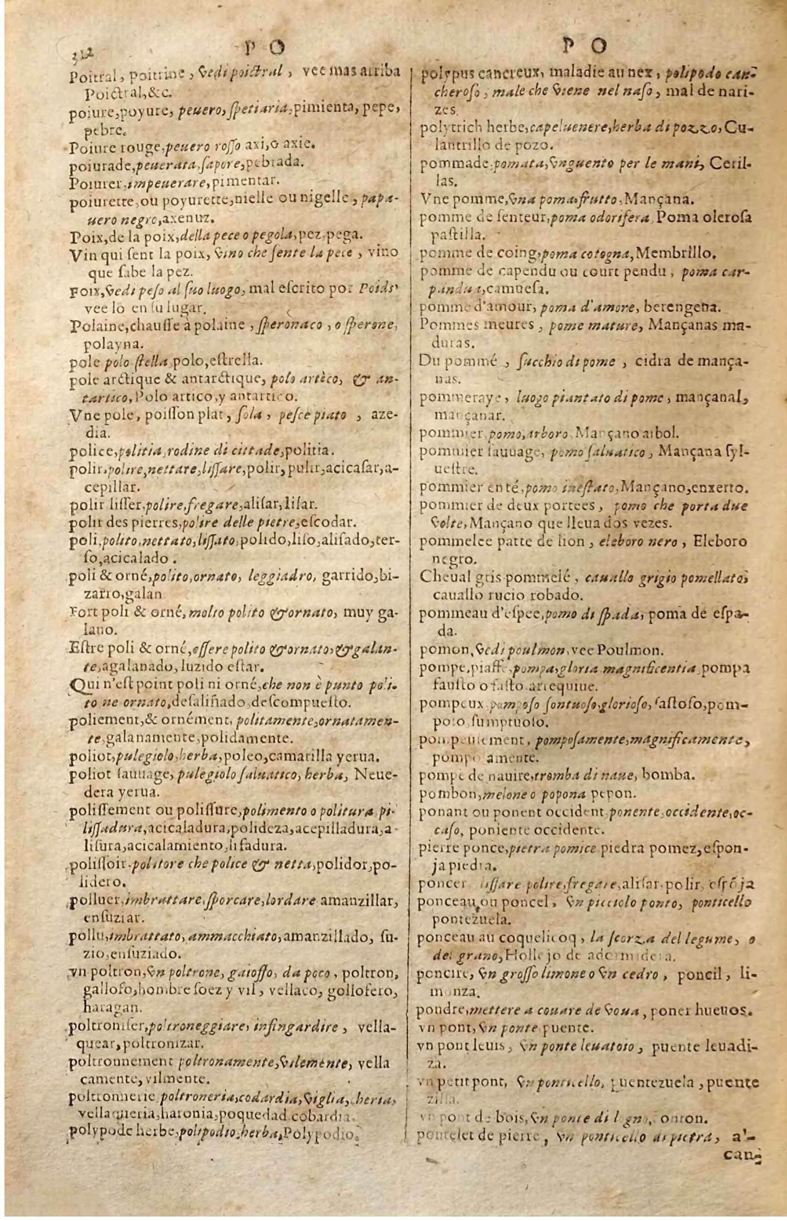1627 - Jacques Crespin - Trésor des trois langues (Seconde partie) - Regensburg