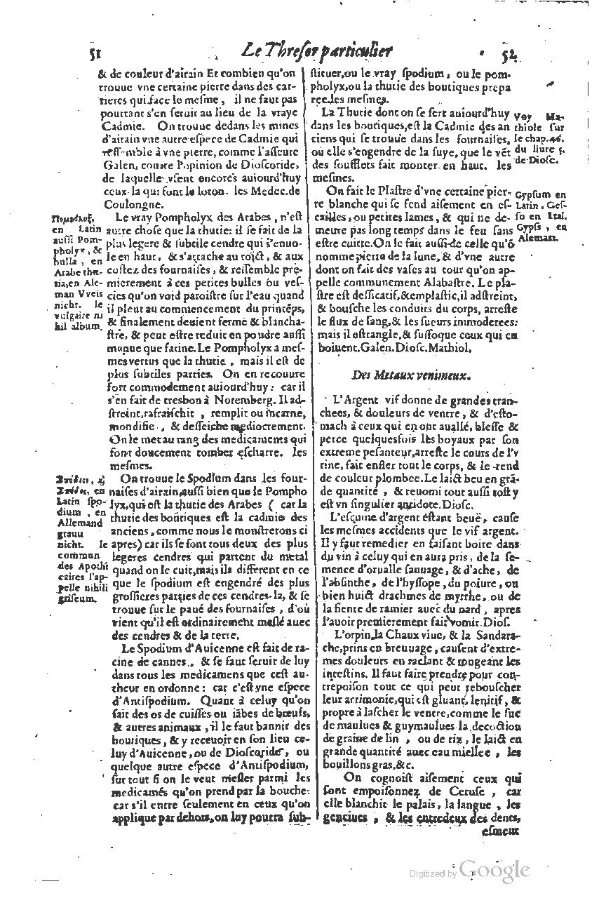 1616 - Étienne Gamonet - Grand trésor ou dispensaire - BSB Munich