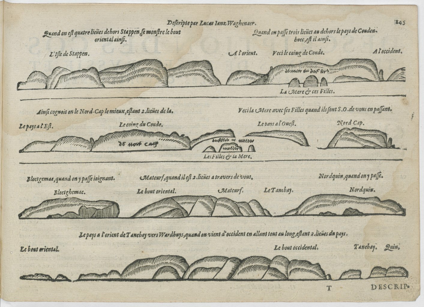 1601 - Bonaventure d’Aseville - Trésorerie ou cabinet de route marinesque - BnF