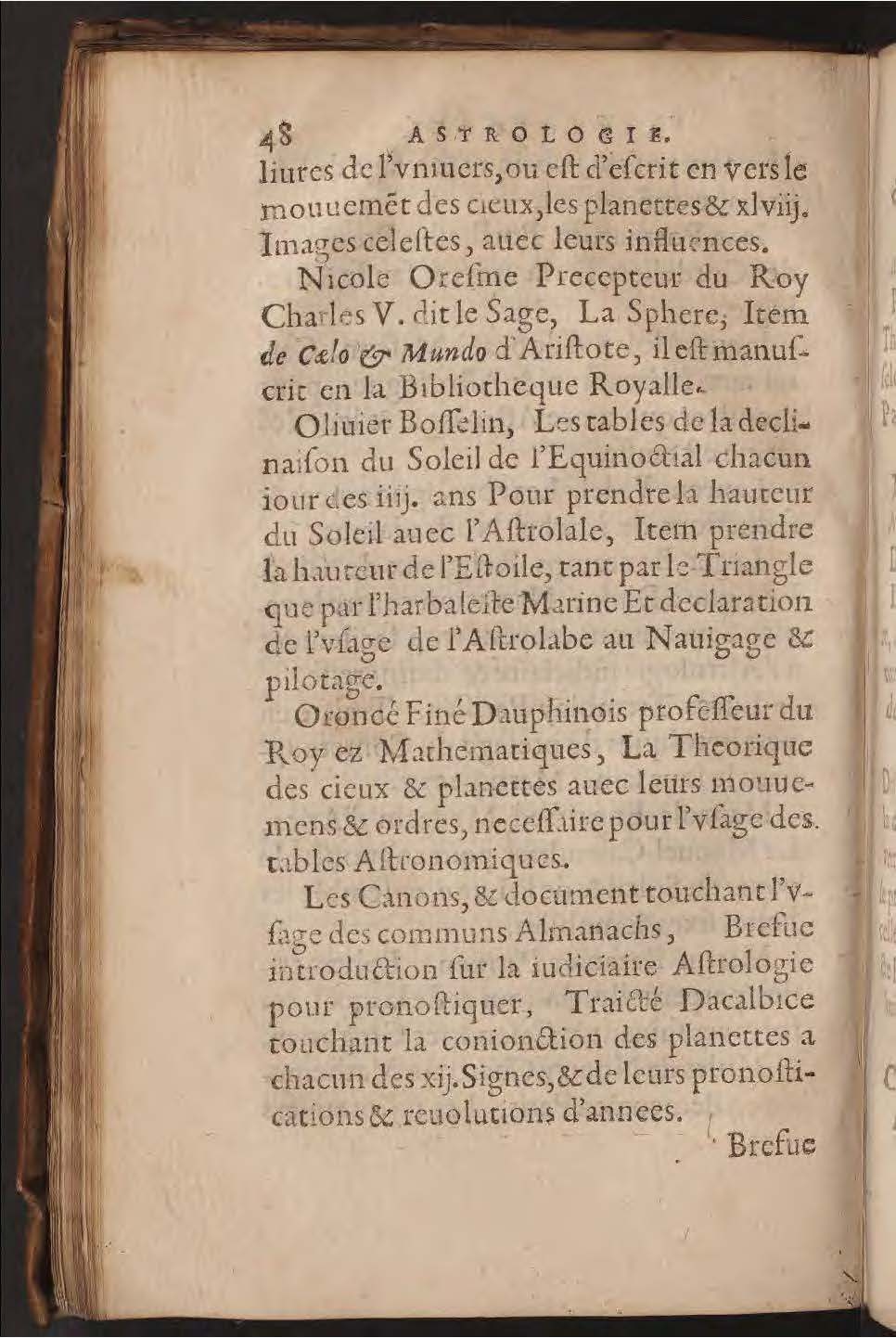 1602 - François Jacquin - Trésor des bons esprits français - BnF Arsenal
