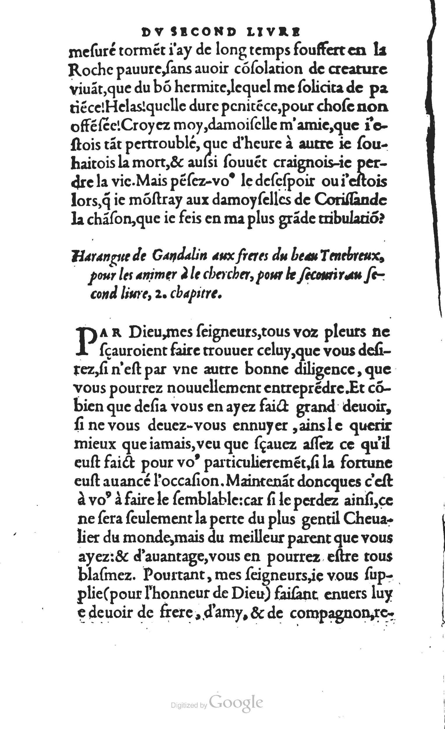 1560 - Vincent Sertenas et Gilles Robinot - Trésor des Amadis - British Library