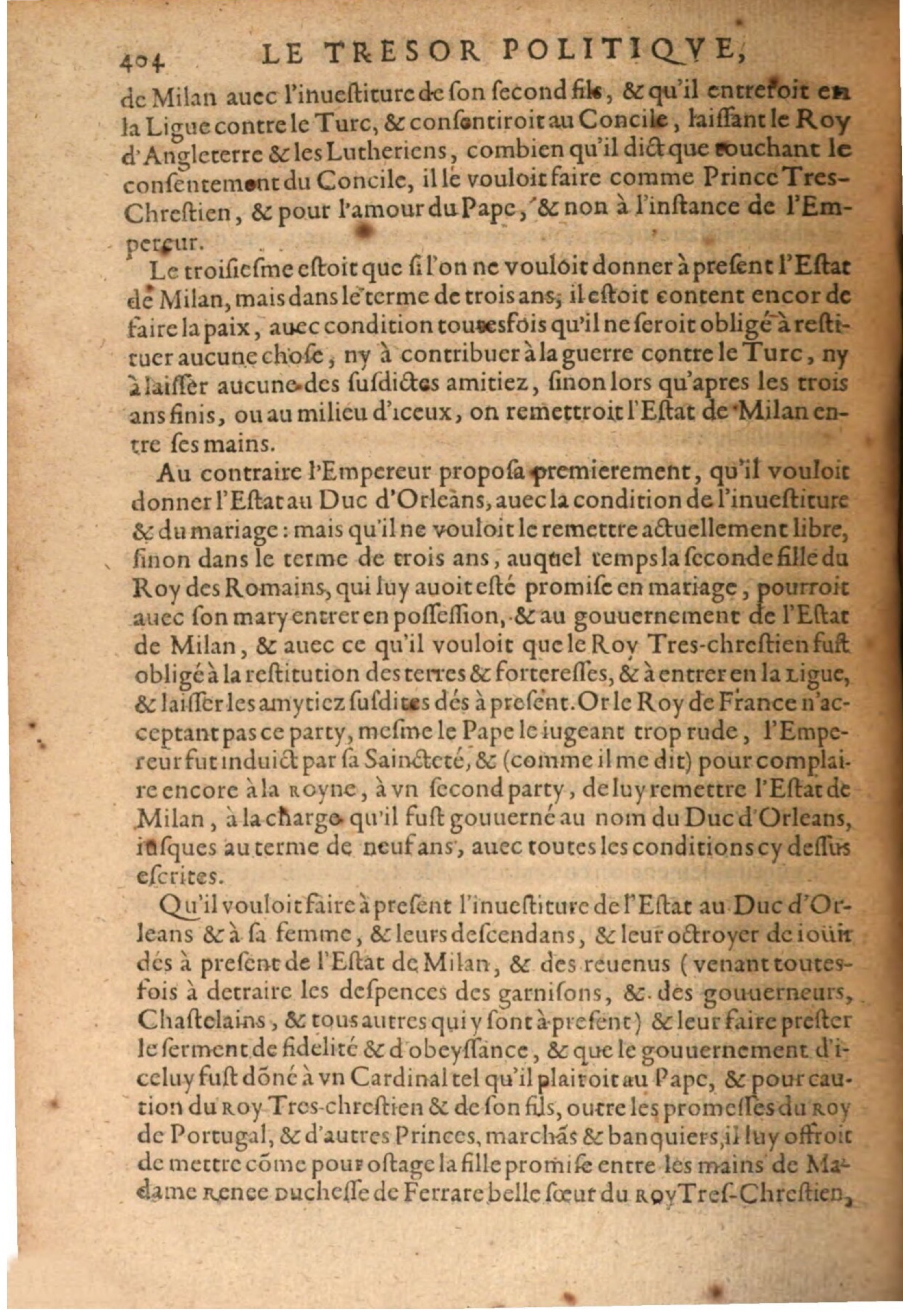 1608 - Pierre Chevalier - Trésor politique - BSB Munich