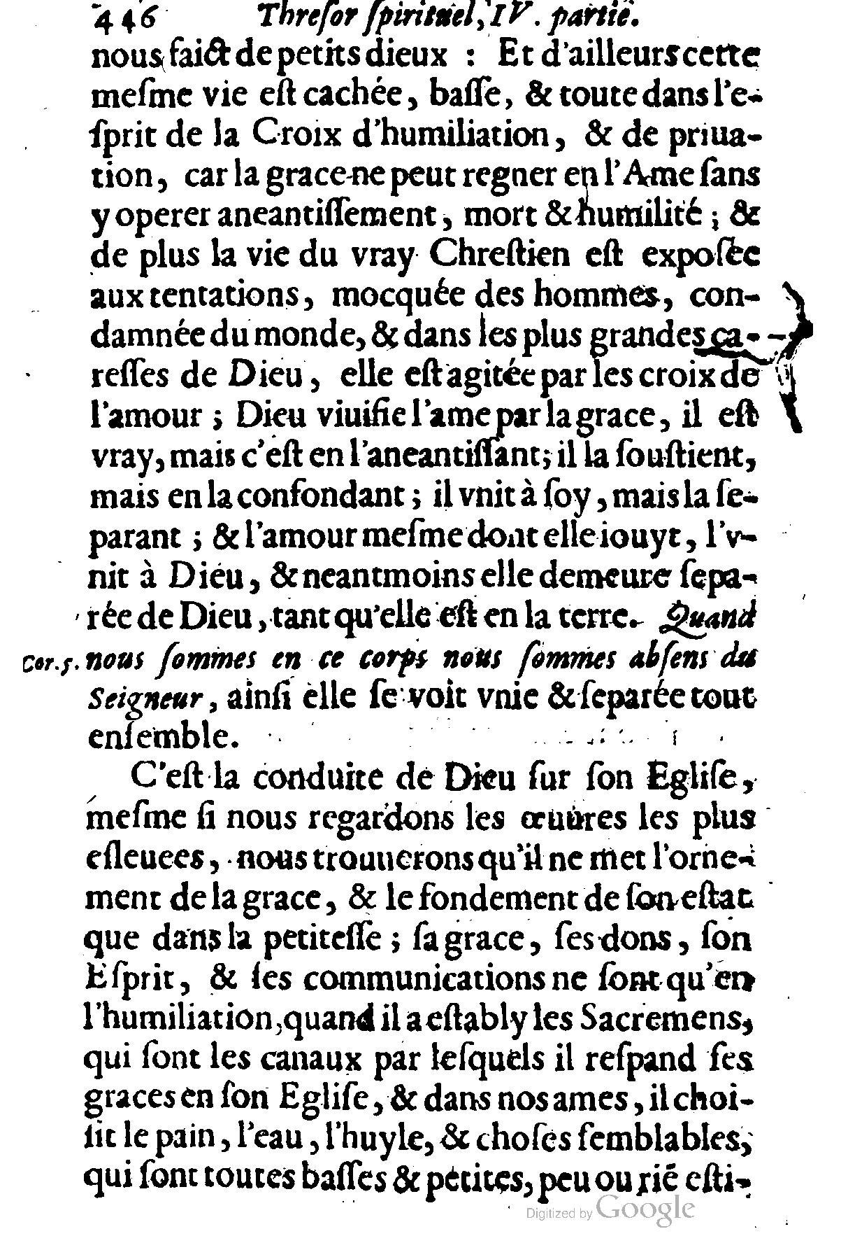 1635 - Sébastien Huré - Trésor spirituel contenant les obligations - BM Lyon
