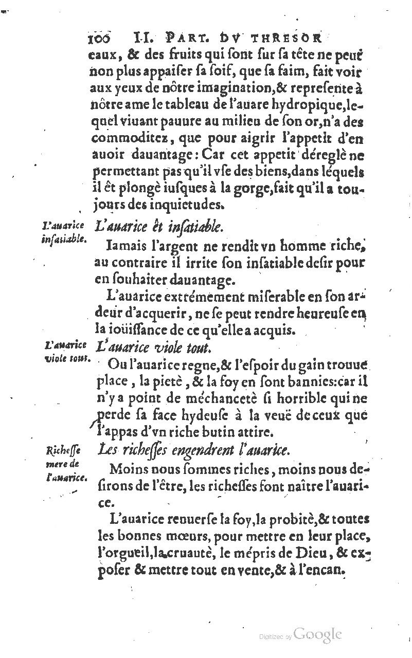 1610 - Louis Coste - Trésor de l’éloquence française (Seconde partie) - BM Lyon