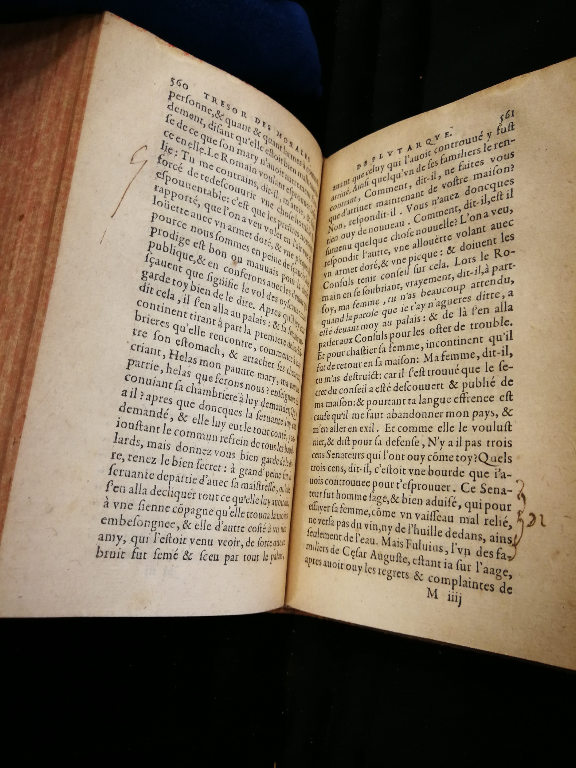 1577 - Jean Poupy - Trésor des morales de Plutarque - Les Méjanes, Aix-en-Provence