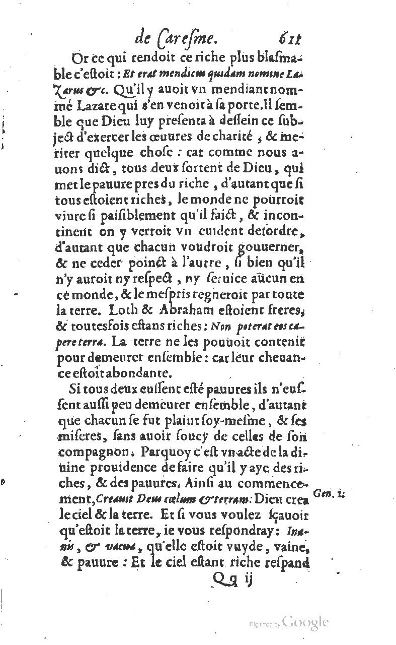 1607 - Nicolas Du Fossé - Trésor quadragésimal - T 01 - BM Lyon 1607 - Nicolas Du Fossé - Trésor quadragésimal - T 01 - BM Lyon