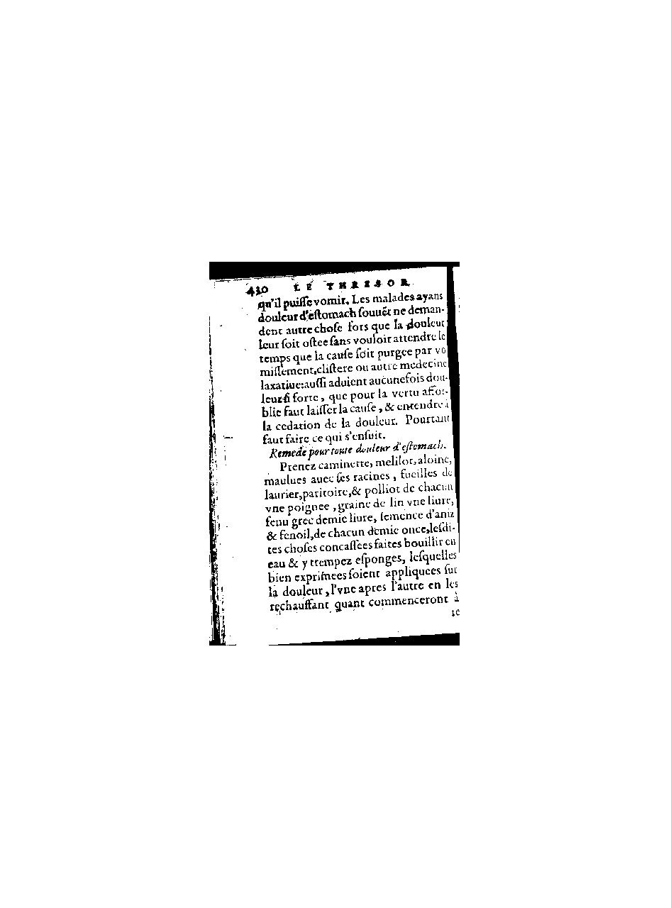 1578 - Benoît Rigaud - Trésor de médecine tant théorique que pratique - BnF