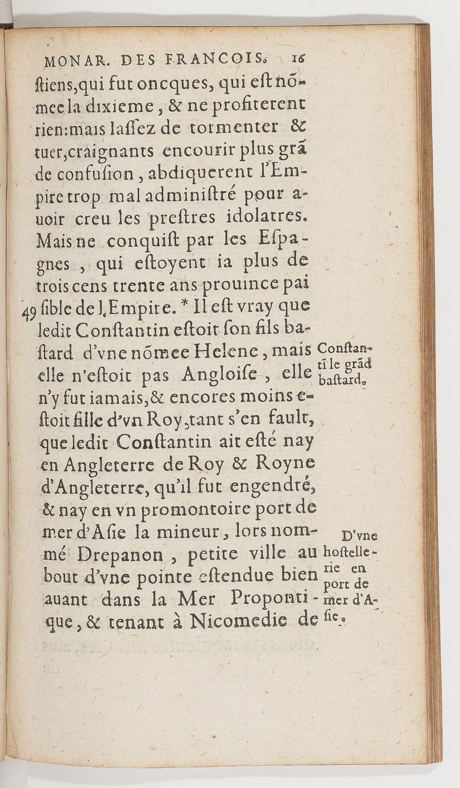 1583 - Galiot Corrozet - Trésor des histoires de France - BnF