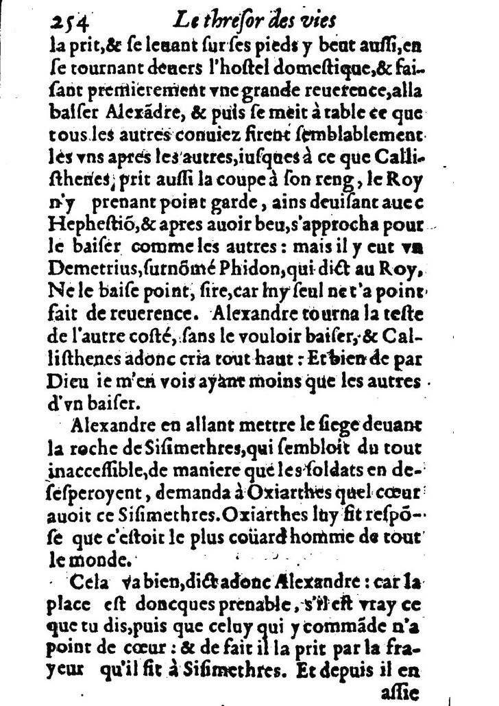 1611 - Pierre Rigaud - Trésor des vies de Plutarque - BM Lyon