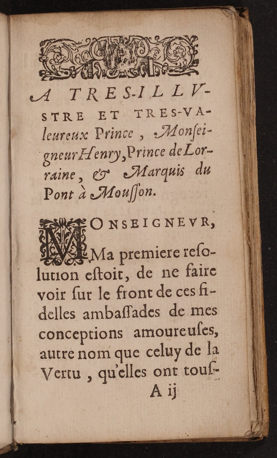 1597 - Matthieu Guillemot - Trésor d’amour - BnF Arsenal