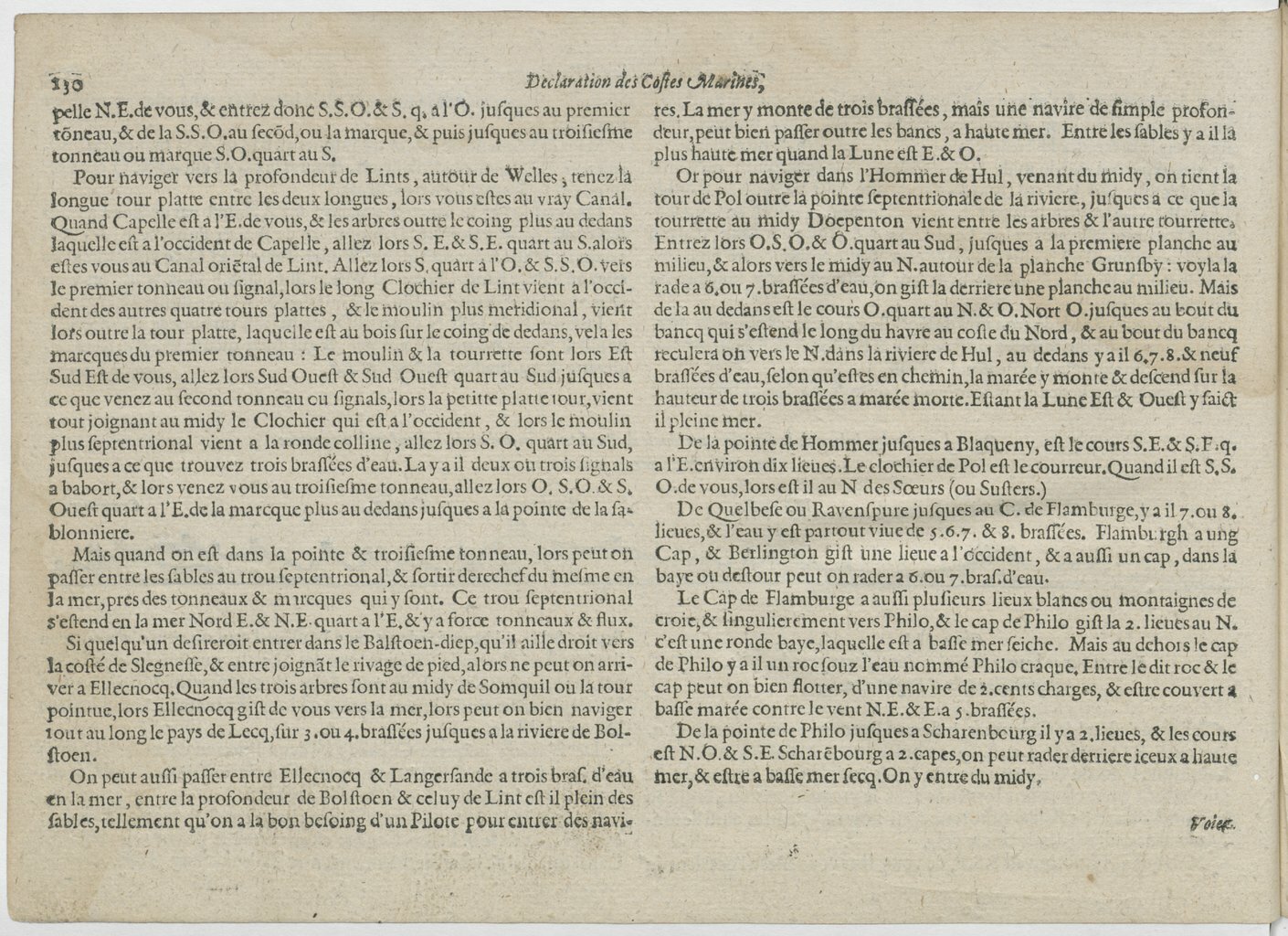 1601 - Bonaventure d’Aseville - Trésorerie ou cabinet de route marinesque - BnF 1601 - Bonaventure d’Aseville - Trésorerie ou cabinet de route marinesque - BnF