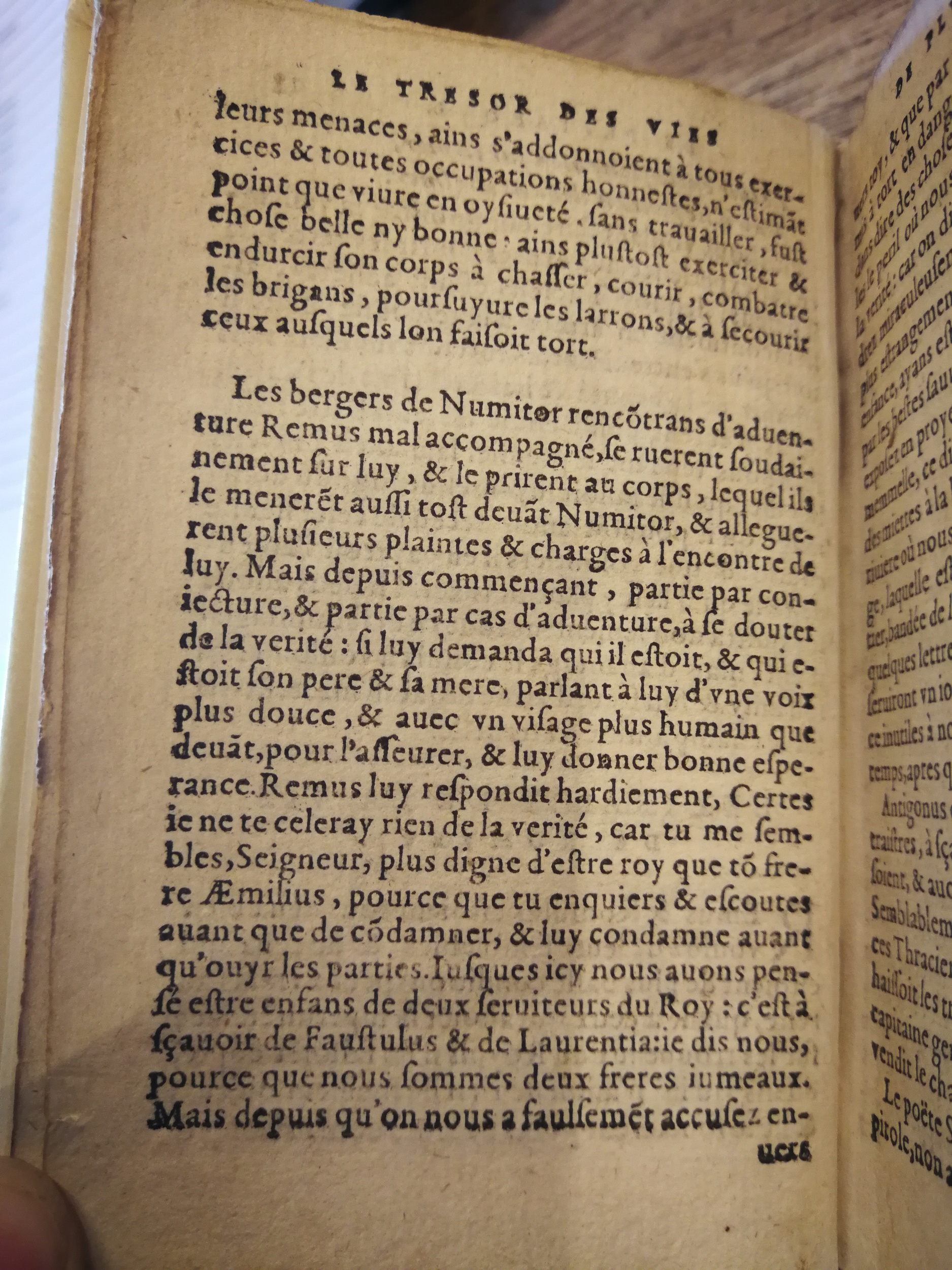 1569 - Benoît Rigaud - Trésor des vies de Plutarque - BNC Florence