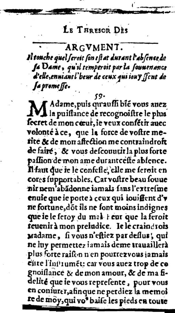 1624 - Nicolas Oudot - Trésor des lettres douces et amoureuses - BNC Florence