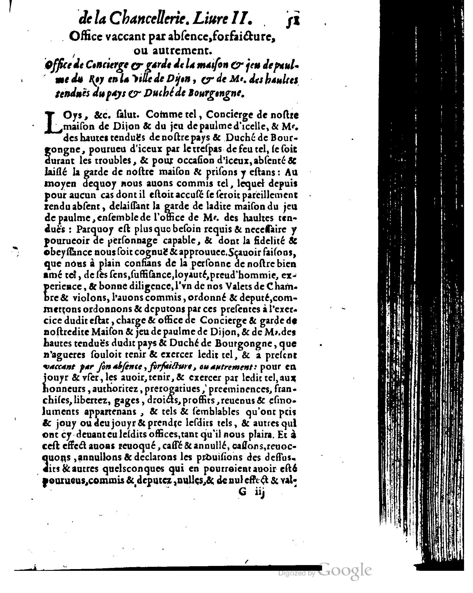1614 - Jean Richer - Trésor du nouveau style et protocole de la chancellerie de France - BSB Munich