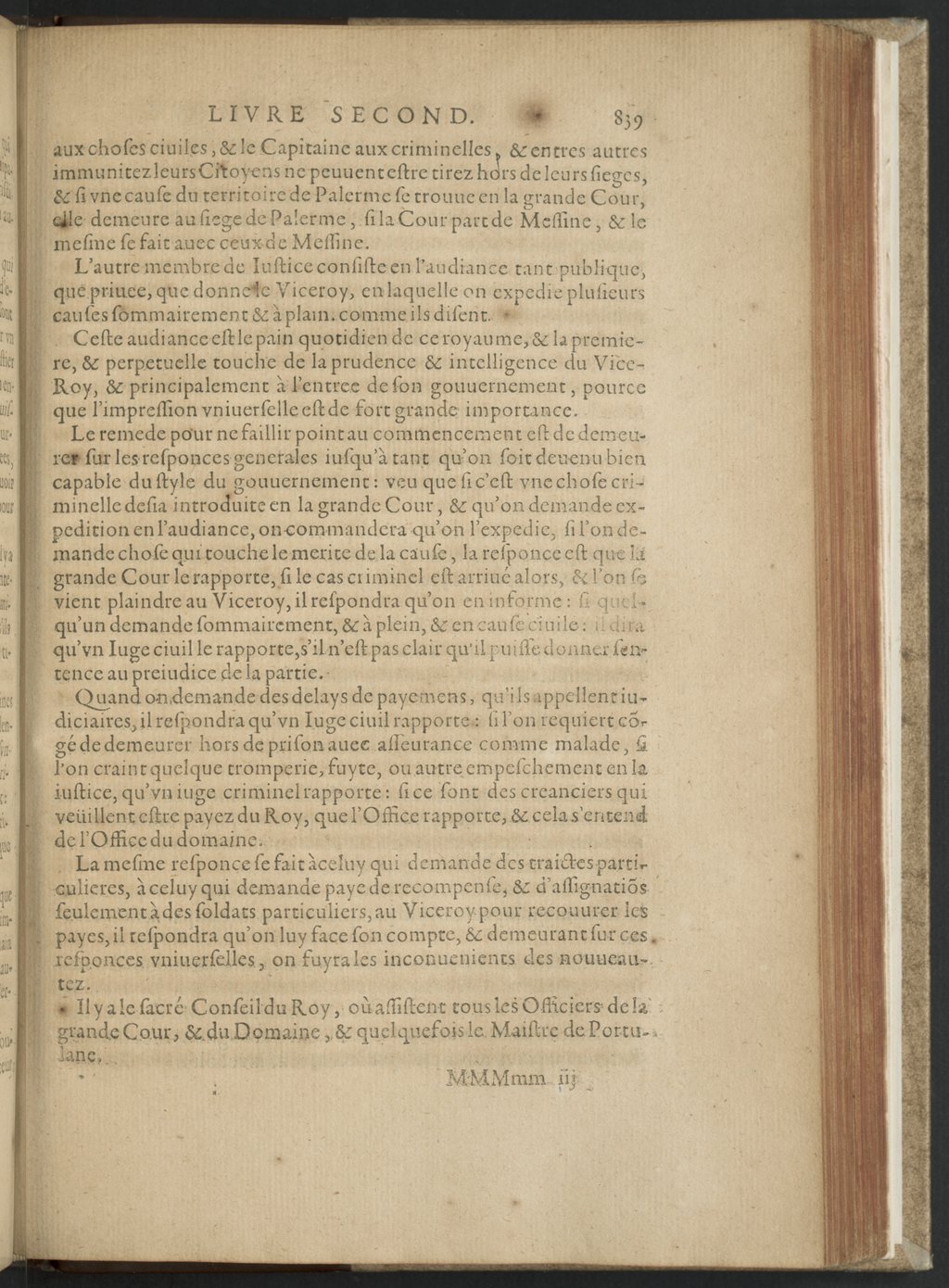 1608 - Nicolas Du Fossé - Trésor politique - BnF Tolbiac