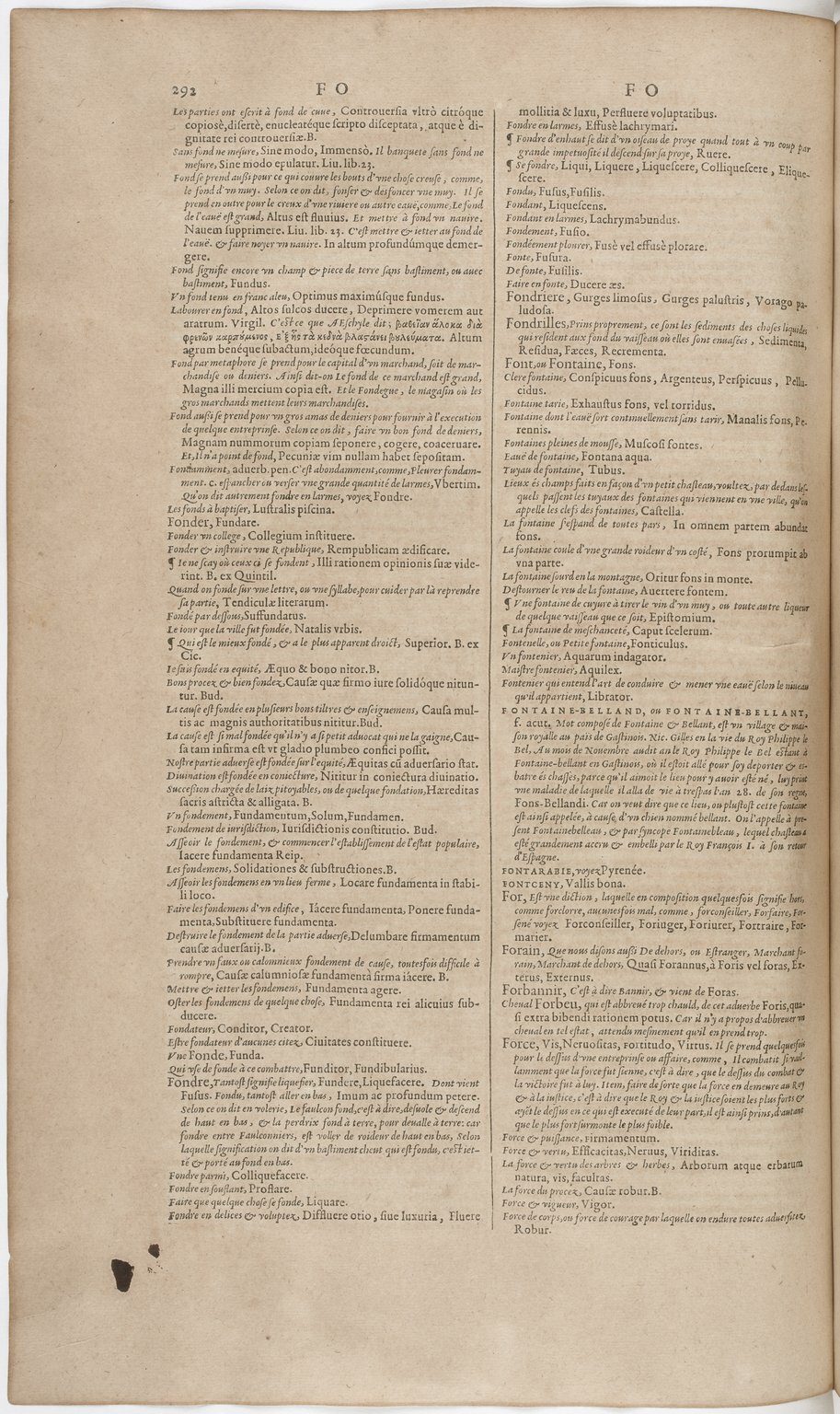 1606 - David Douceur - Trésor de la langue française - BnF