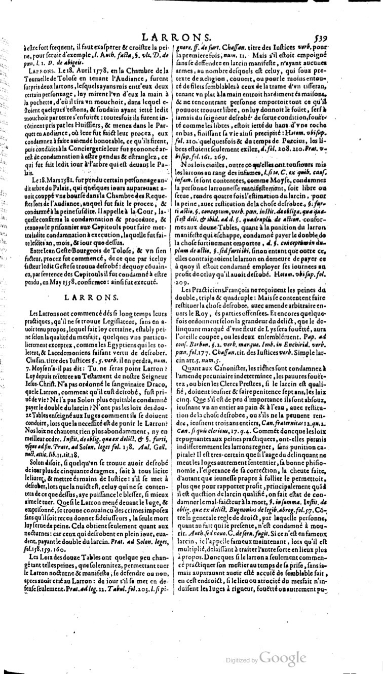1629 - Veuve Nicolas Buon - Trésor du droit français (29620 T. 2) - BM Lyon