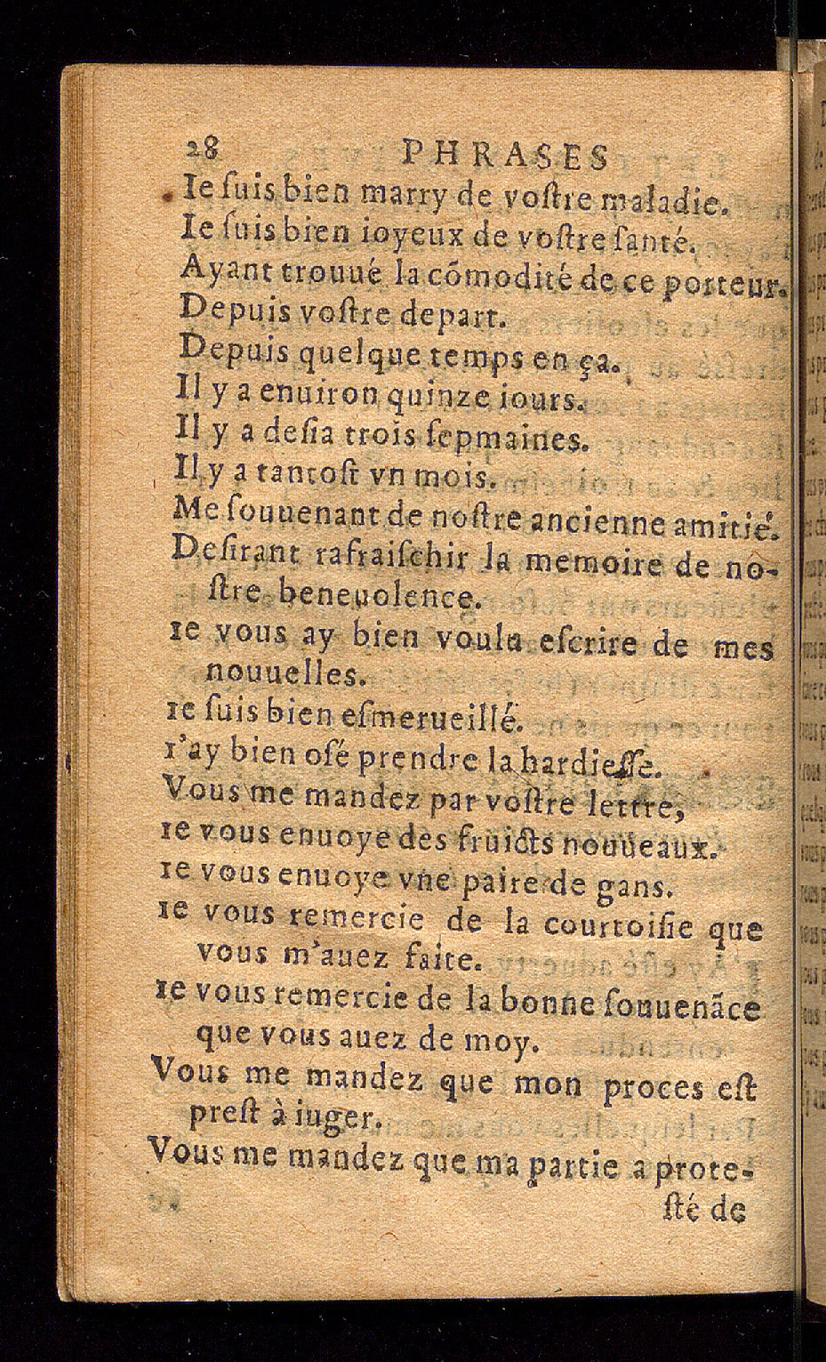 1614 - Barthélemy Vincent - Élite et Trésor des lettres missives - Bâle