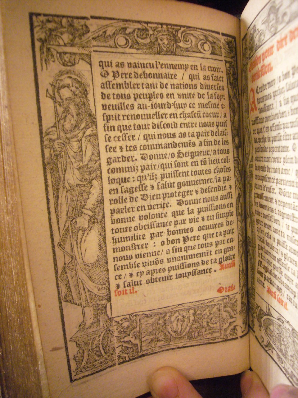 1574 - Jean Bogart - Trésor de dévotion contenant plusieurs oraisons dévotes et exercices spirituels - BnF