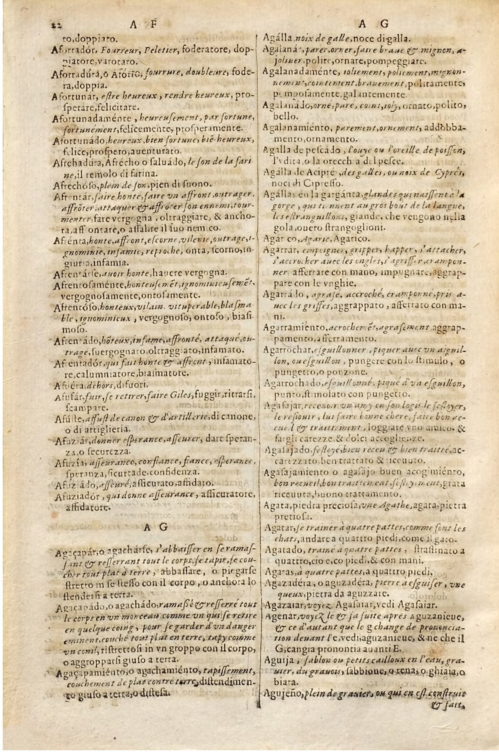 1627 - Jacques Crespin - Trésor des trois langues - Regensburg