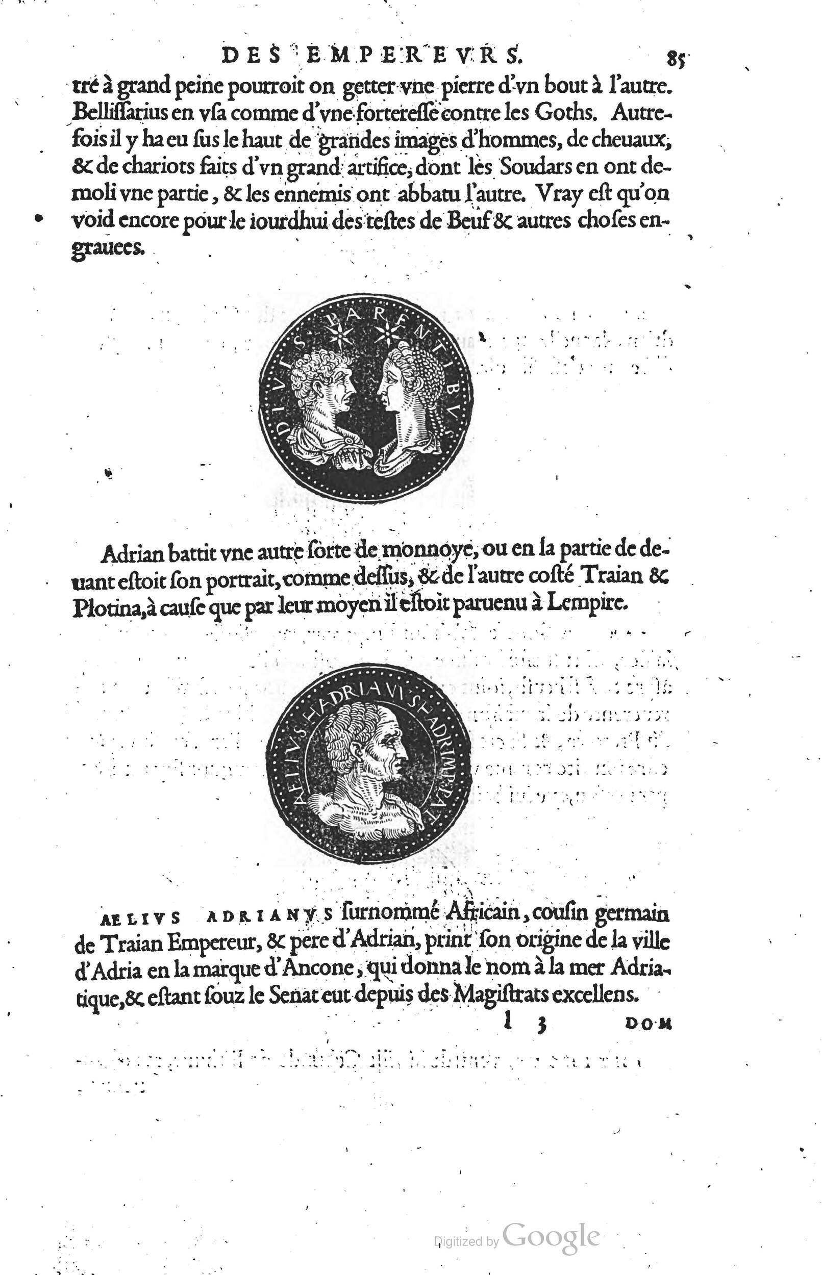 1553 - Jacopo Strada et Thomas Guérin - Épitome du Trésor des antiquités - Prague