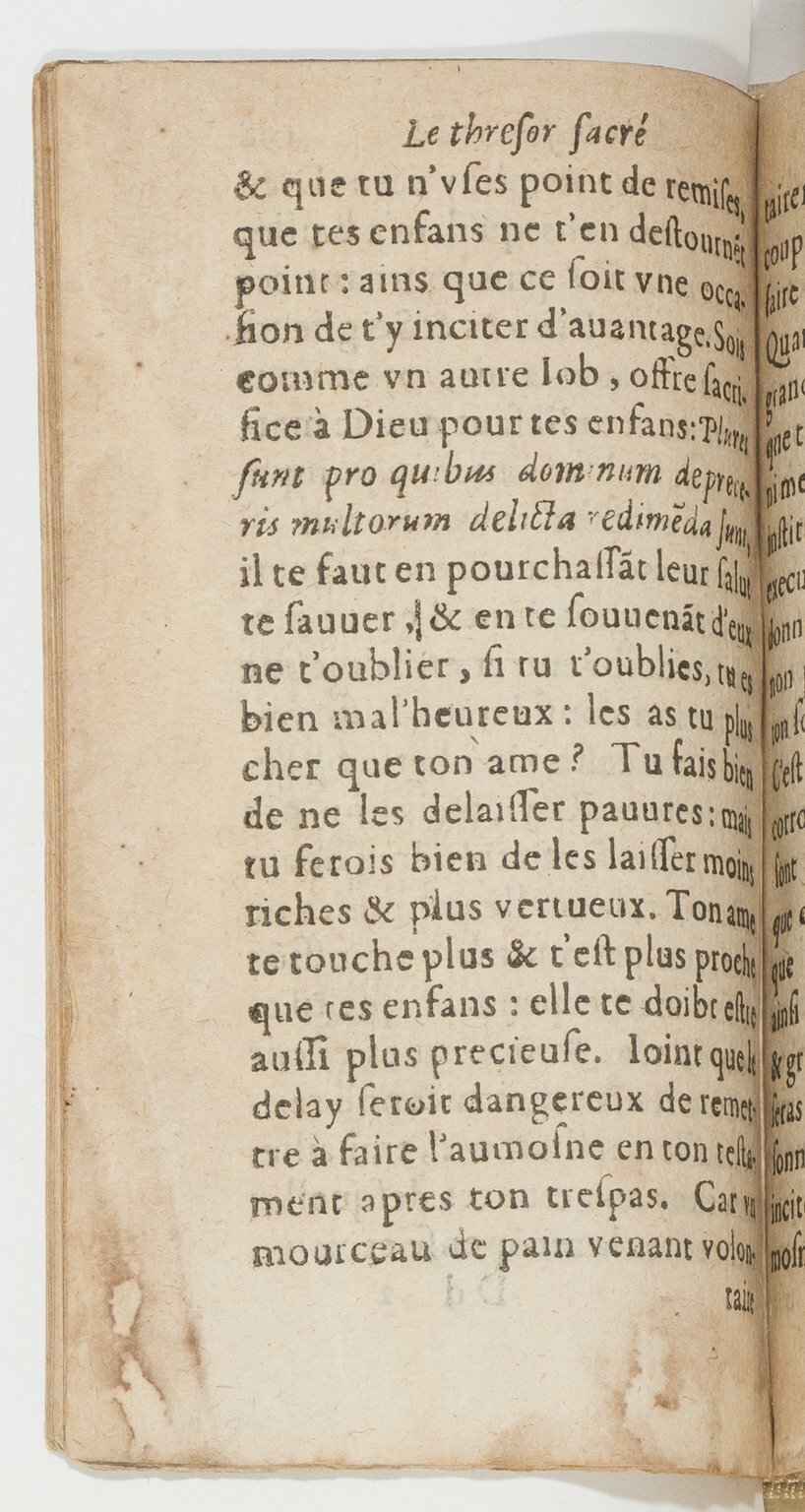 1603 - Jean Didier - Trésor sacré de la miséricorde - BnF