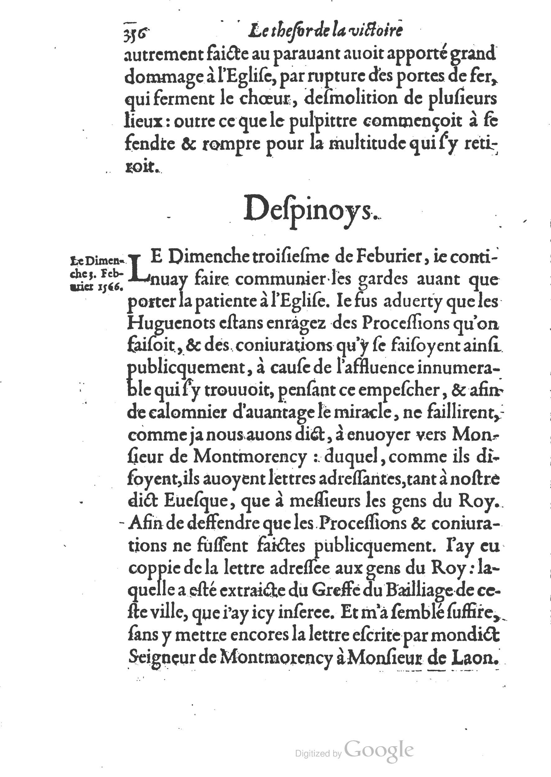 1578 - Nicolas Chesneau - Trésor et entière histoire de la triomphante victoire du corps de Dieu sur l’esprit malin - British Library 1578 - Nicolas Chesneau - Trésor et entière histoire de la triomphante victoire du corps de Dieu sur l’esprit malin - British Library