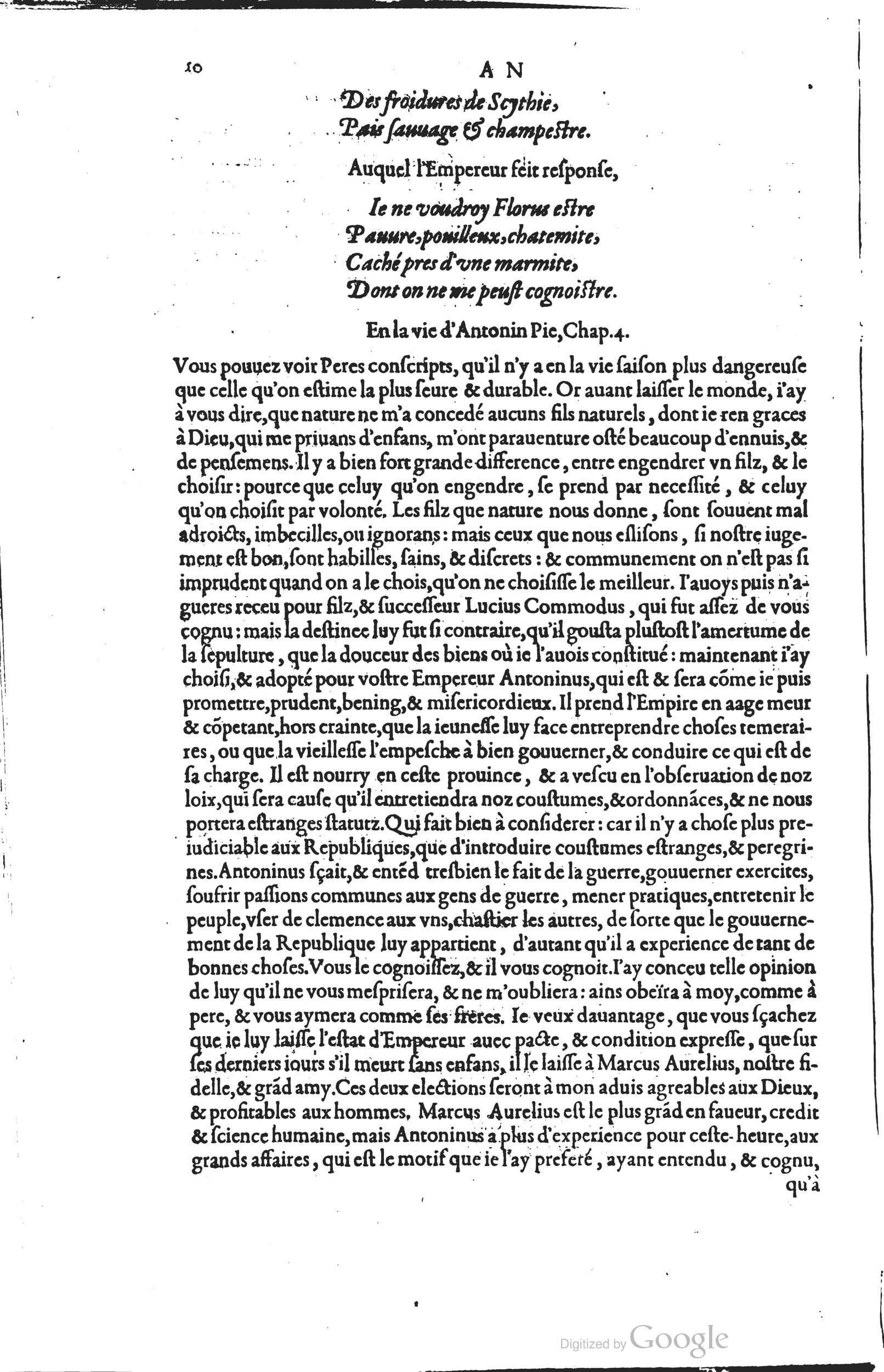 1585 - Barthélemy Honorat - Bibliothèques françaises - BSB Munich