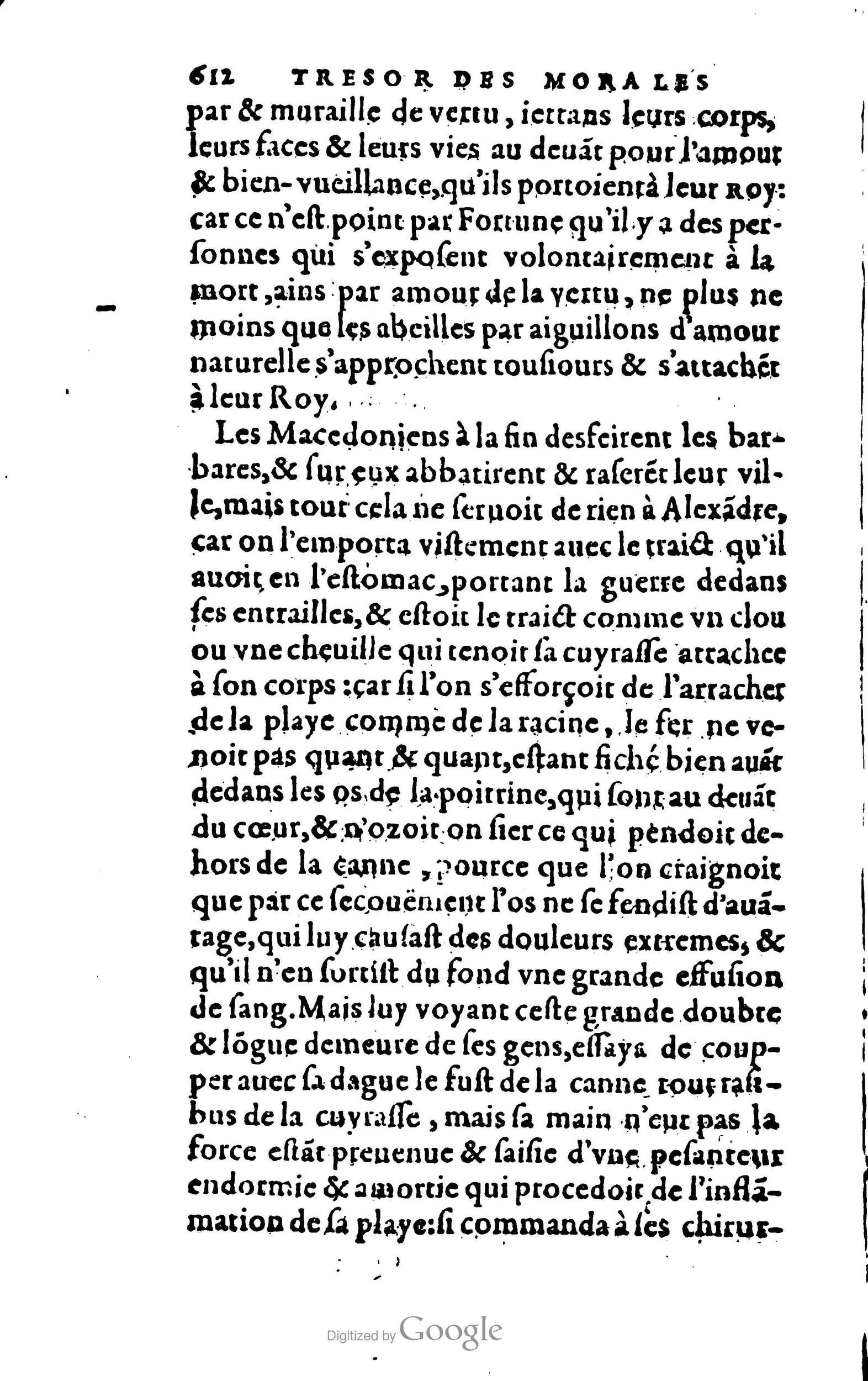 1578 - Jean Poupy - Trésor des morales de Plutarque - BSB Munich