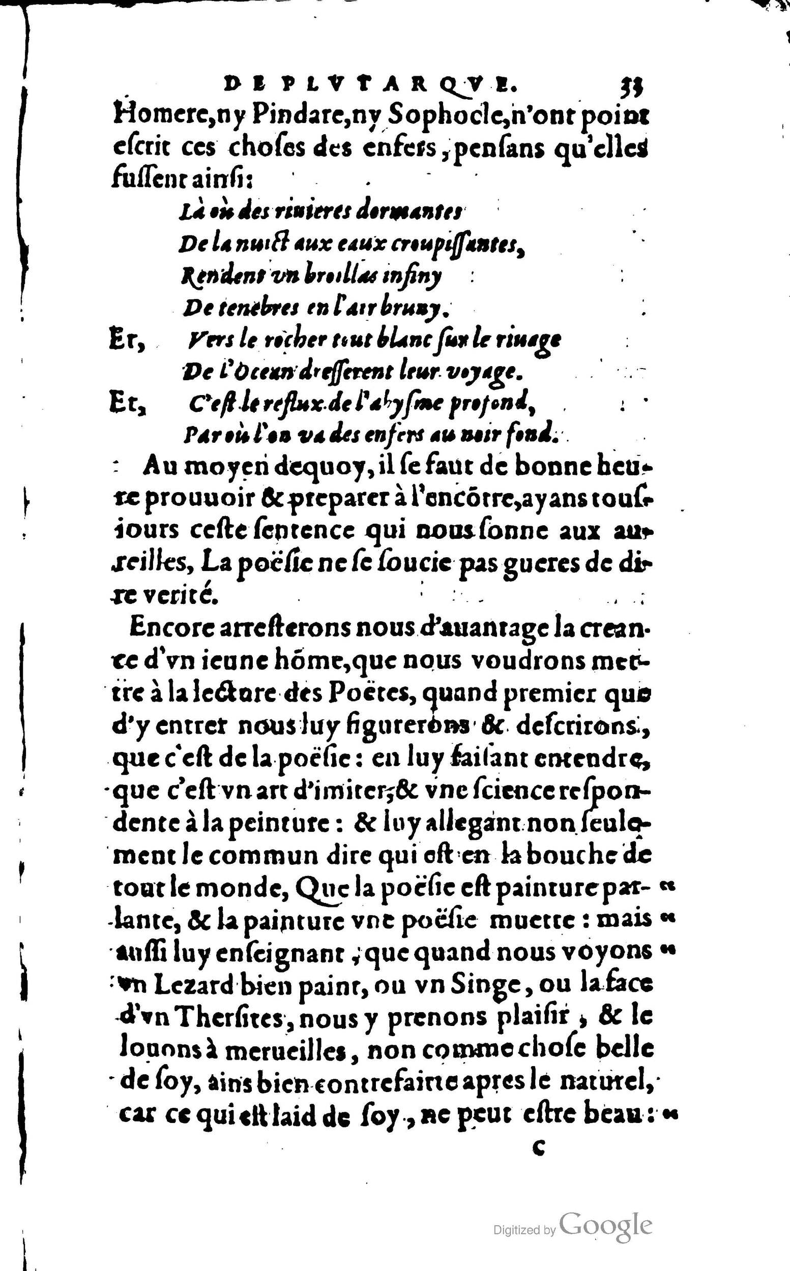 1578 - Jean Poupy - Trésor des morales de Plutarque - BSB Munich