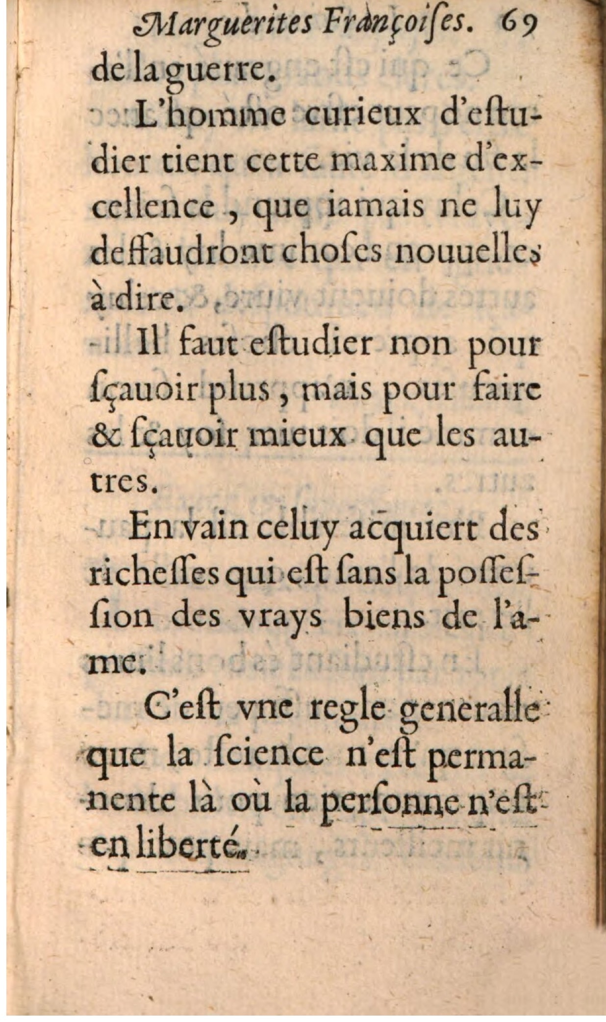 1611 - Théodore Reinsart - La Suitte des marguerites françoises, ou second thresor du bien dire - BSB Munich