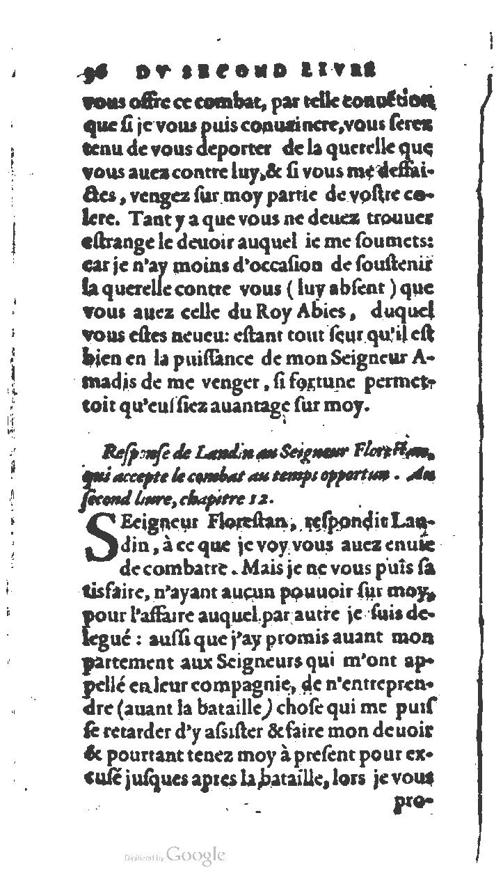 1572 - Jan van Waesberghe - Trésor des Amadis - BNC Rome 1572 - Jan van Waesberghe - Trésor des Amadis - BNC Rome