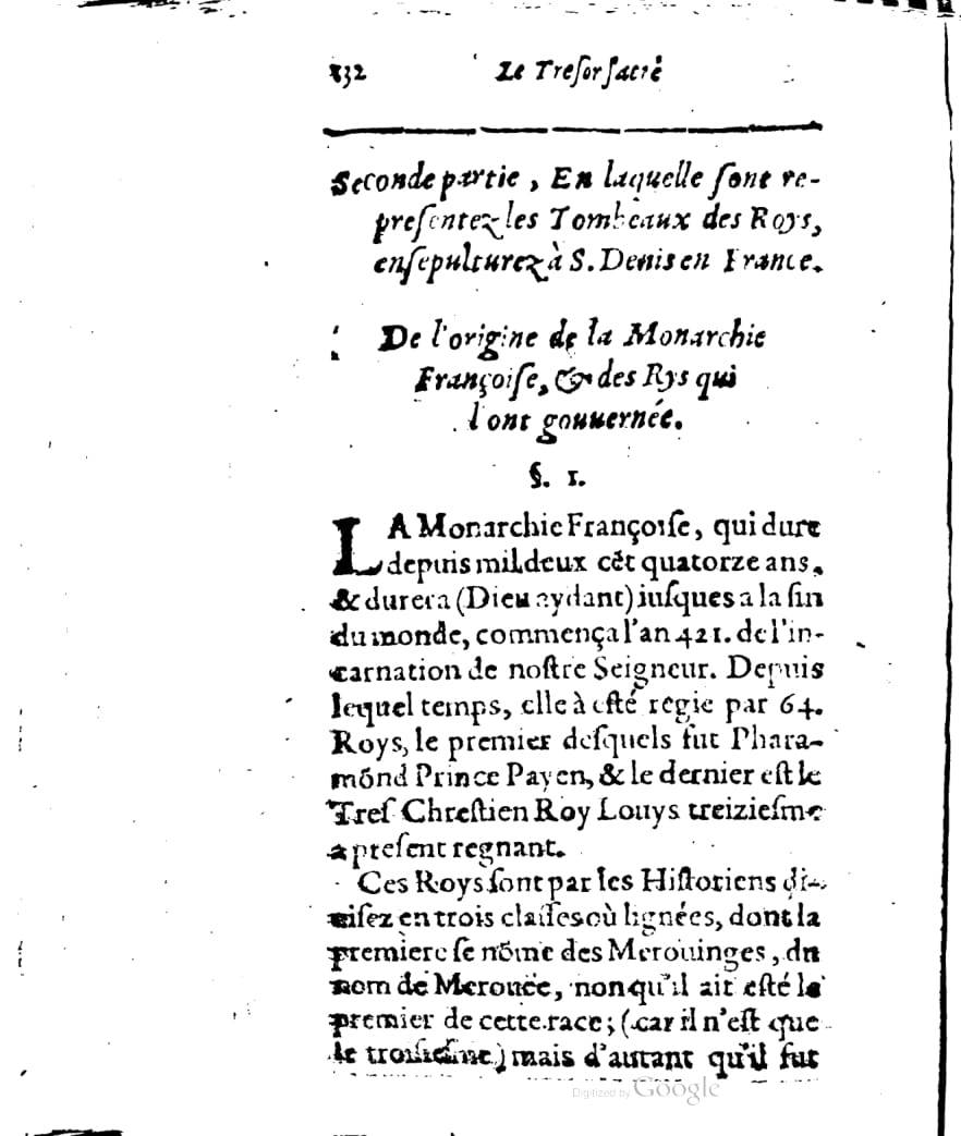 1636 - Jean Billaine - Trésor sacré ou inventaire des saintes reliques - British Library
