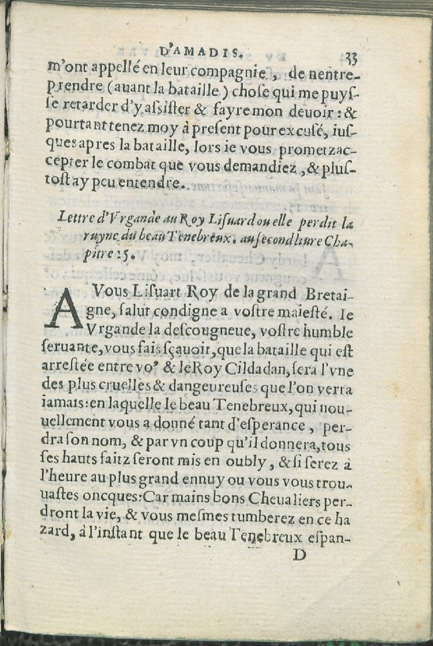 1559 - Pierre Regnard - Trésor des Amadis - Det KLG Copenhague
