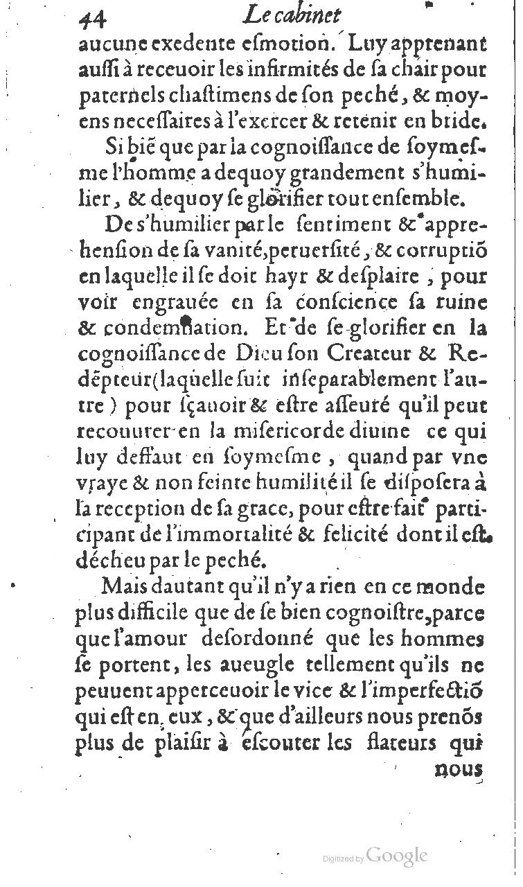 1606 - Adrian Périer - Cabinet du vrai trésor - BM Lyon