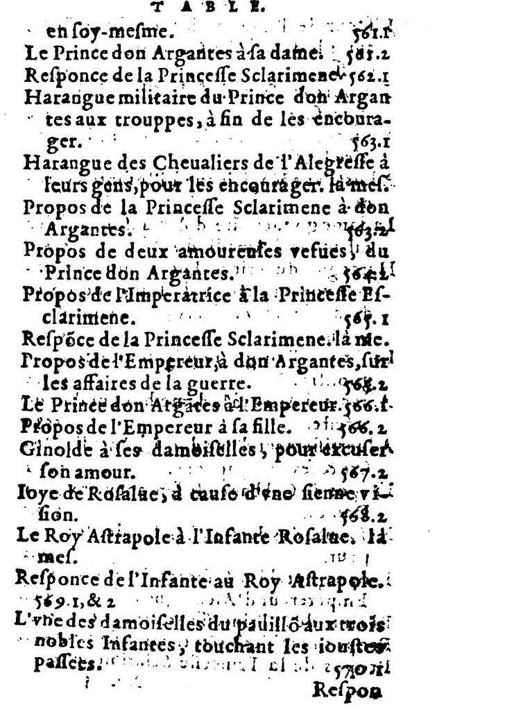 1582 - Jean Huguetan - Trésor des Amadis T. 2 - BM Lyon