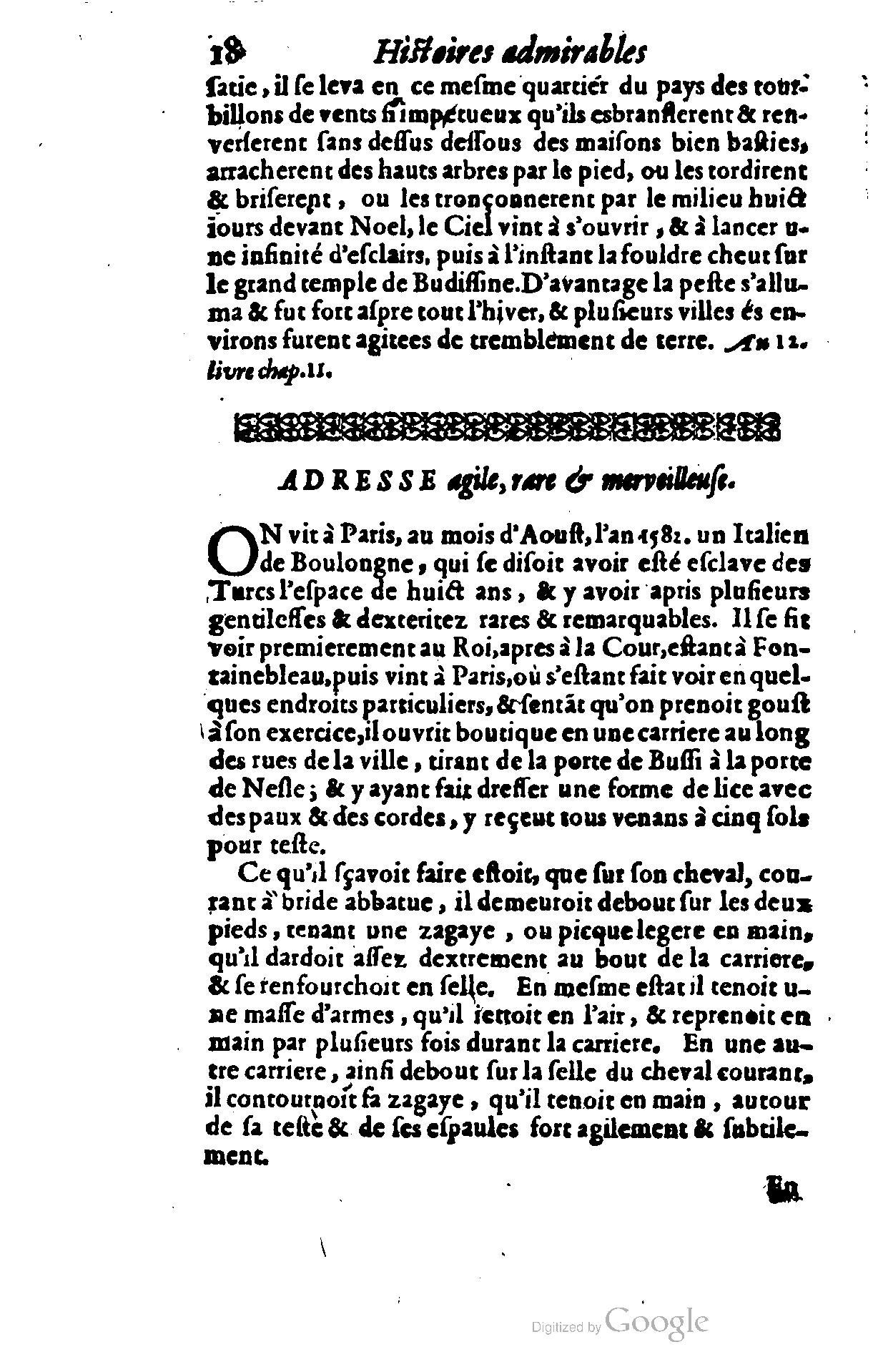 1628 - Jacques Crespin - Trésor d’histoires admirables et mémorables - BSB Munich 1628 - Jacques Crespin - Trésor d’histoires admirables et mémorables - BSB Munich