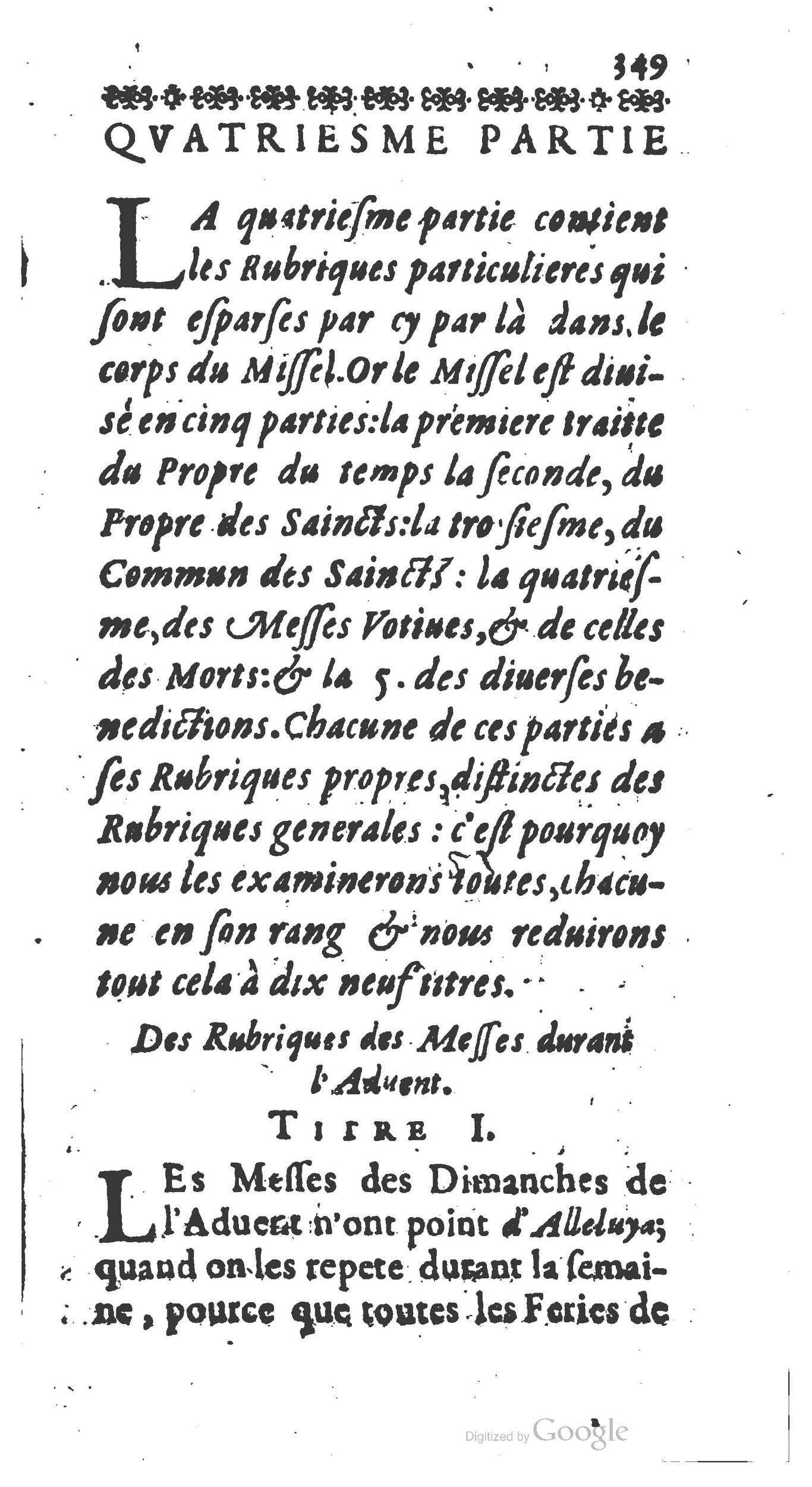 1651 - Jean Guillermet - Abrégé du trésor des cérémonies ecclésiastiques - BM Lyon