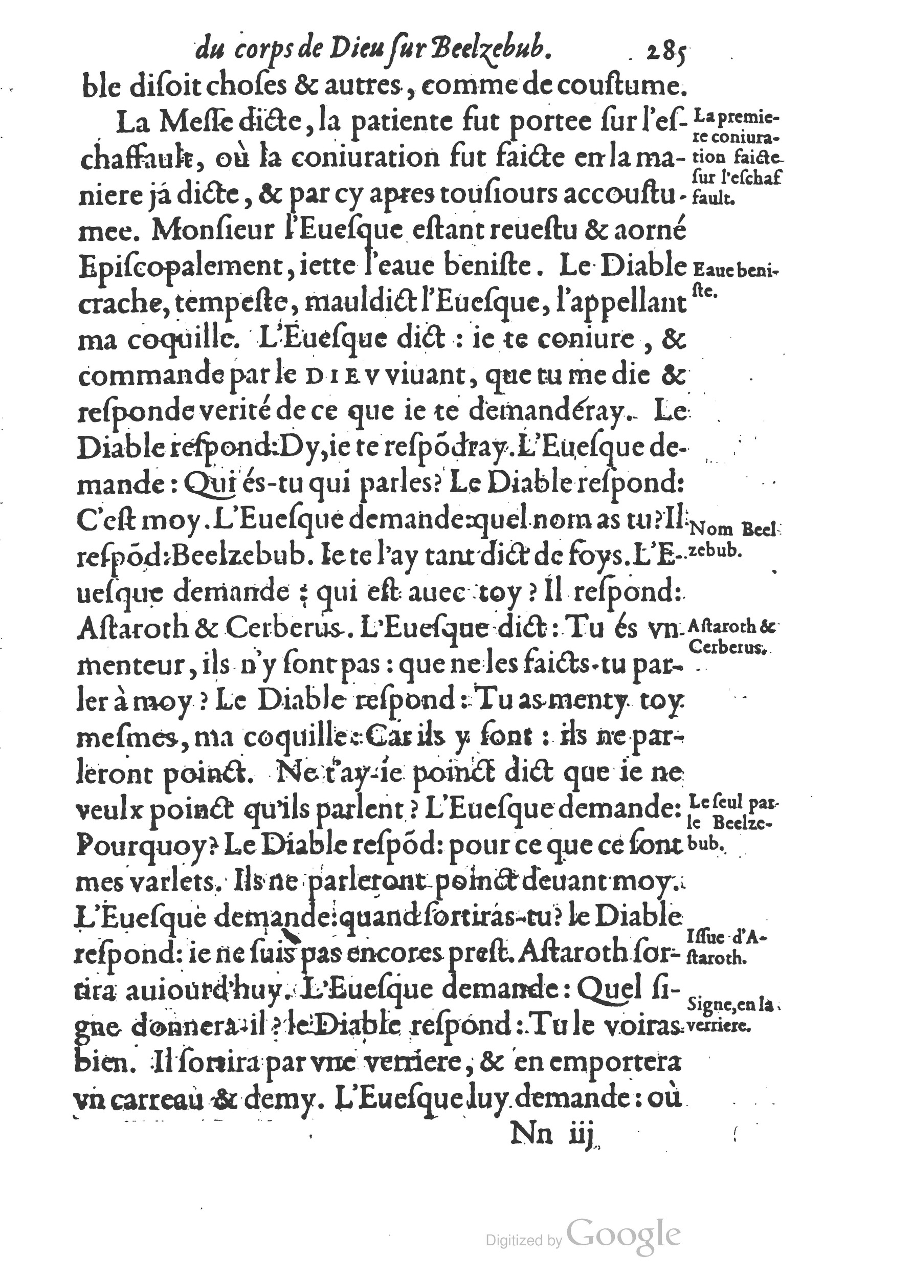 1578 - Nicolas Chesneau - Trésor et entière histoire de la triomphante victoire du corps de Dieu sur l’esprit malin - British Library 1578 - Nicolas Chesneau - Trésor et entière histoire de la triomphante victoire du corps de Dieu sur l’esprit malin - British Library