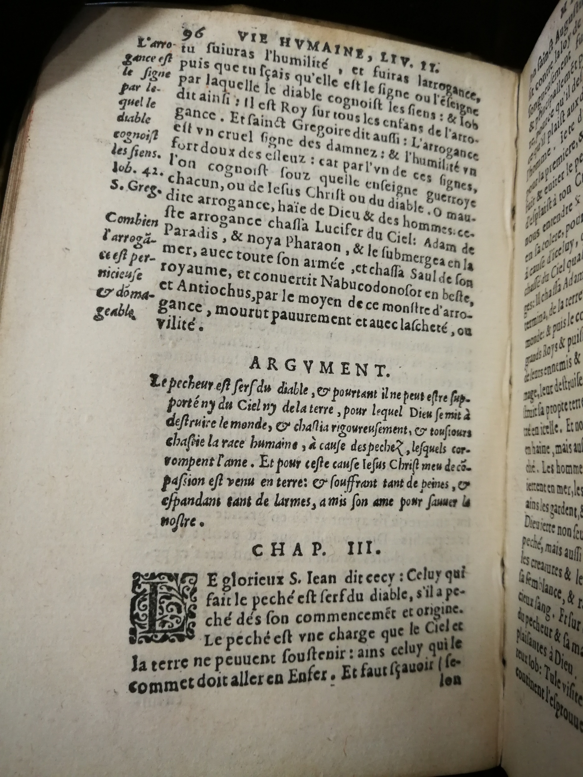 1596 - Balthazar Bellère - Trésor et abrégé de toutes les œuvres spirituelles du révérend Père F. Louis de Grenade - BU Lille
