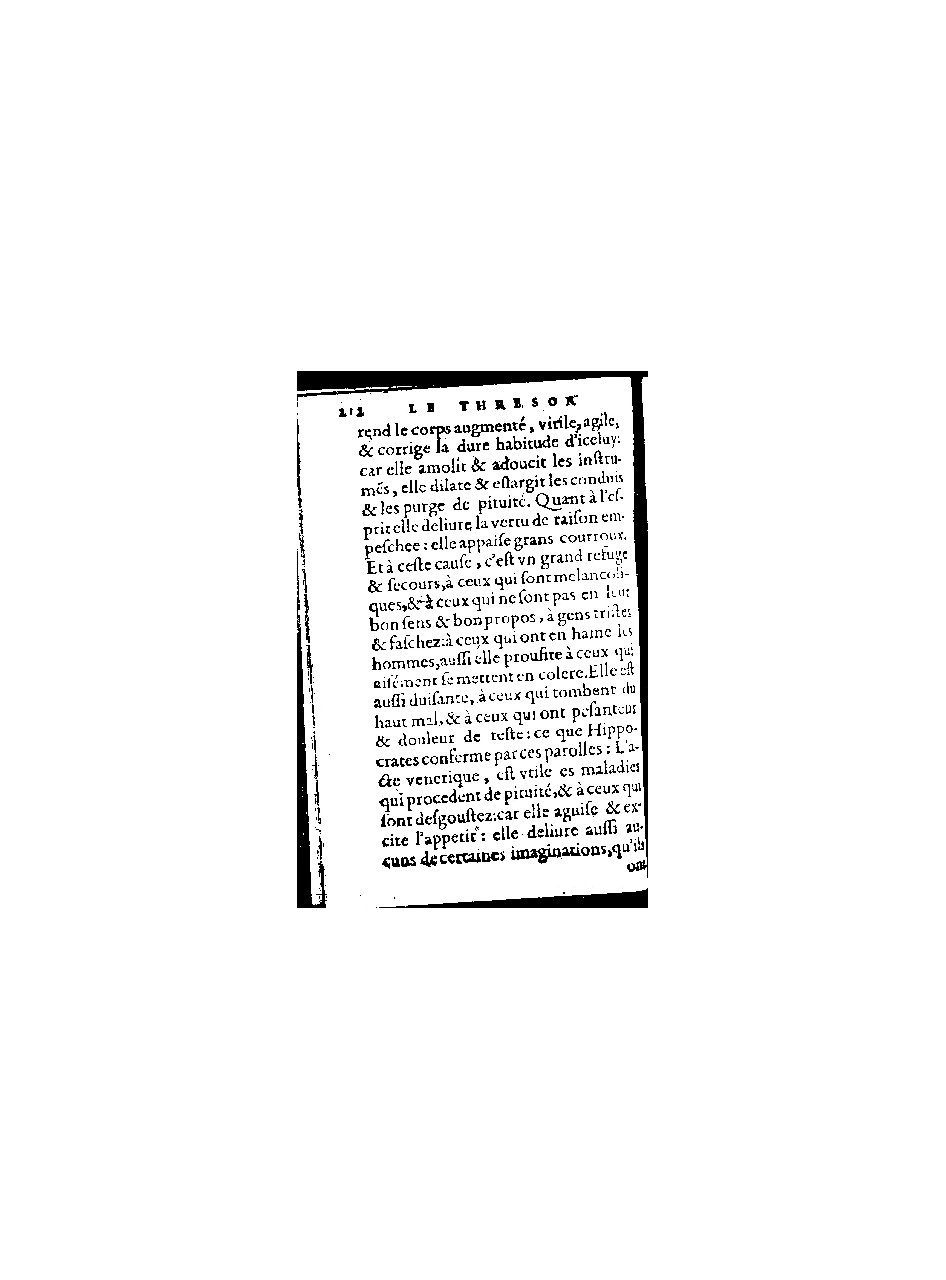 1578 - Benoît Rigaud - Trésor de médecine tant théorique que pratique - BnF