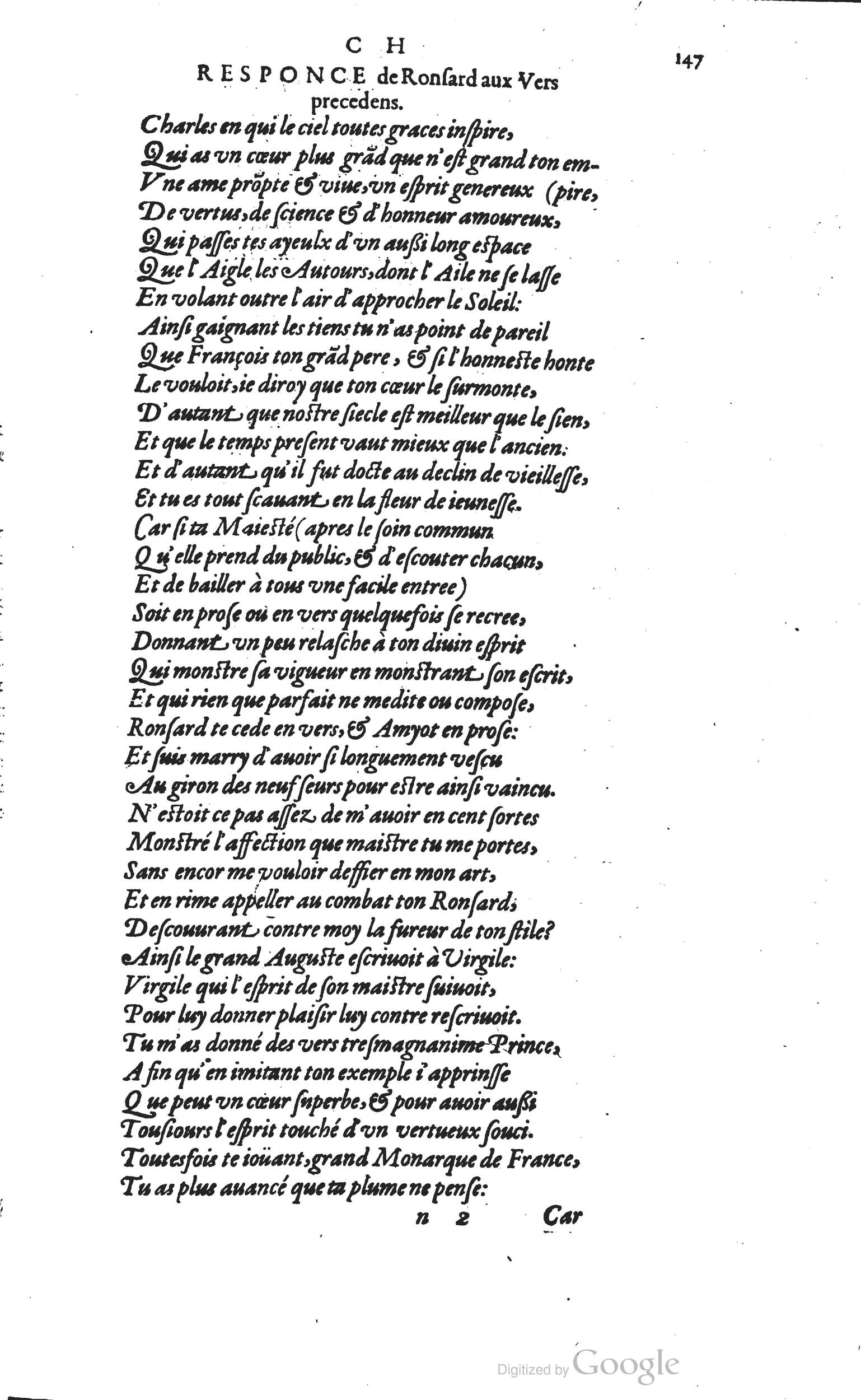 1585 - Barthélemy Honorat - Bibliothèques françaises - BSB Munich