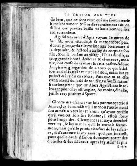 1574 - Benoît Rigaud - Trésor des vies de Plutarque - Avignon