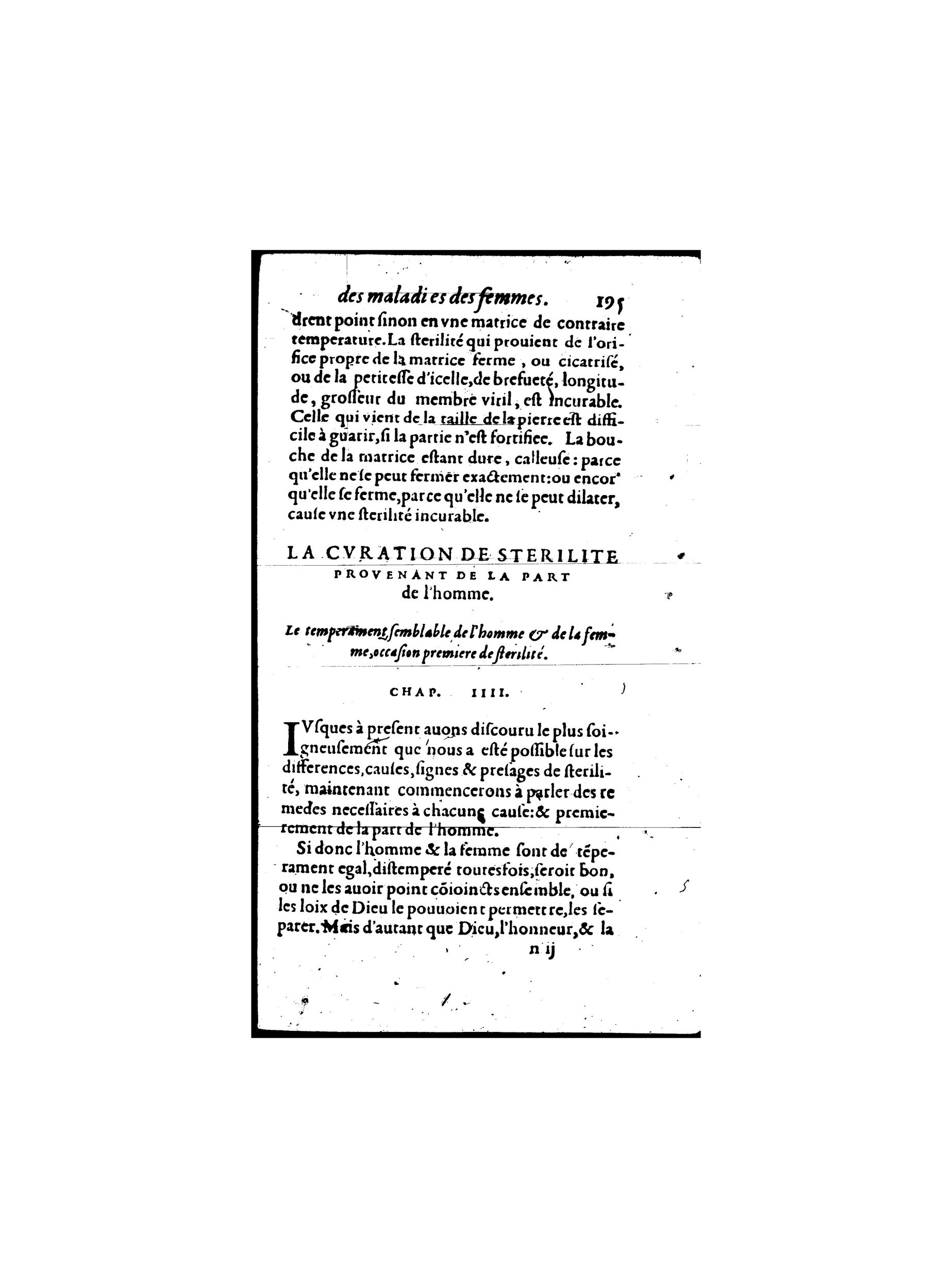 1587 - Jacques du Puis - Trésor des remèdes secrets pour les maladies des femmes - BnF