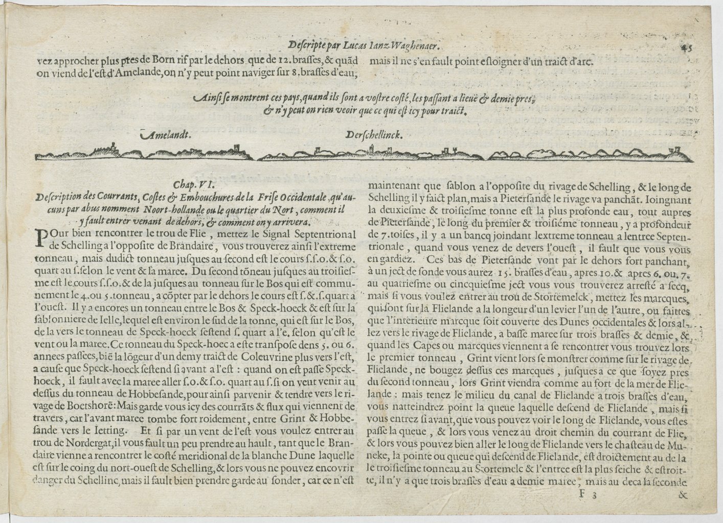 1601 - Bonaventure d’Aseville - Trésorerie ou cabinet de route marinesque - BnF