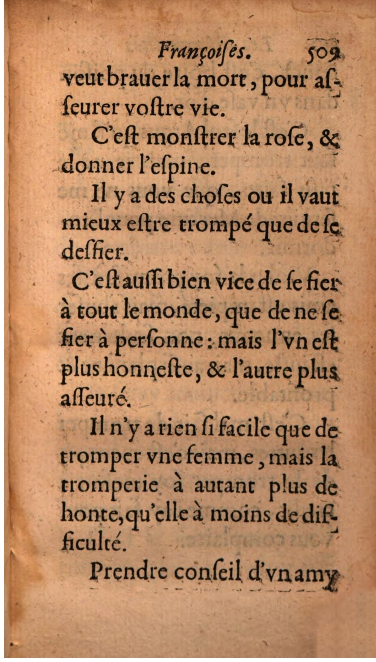 1608 - Théodore Reinsart - Les Marguerites françaises ou Trésor des Fleurs du bien-dire - BSB Munich